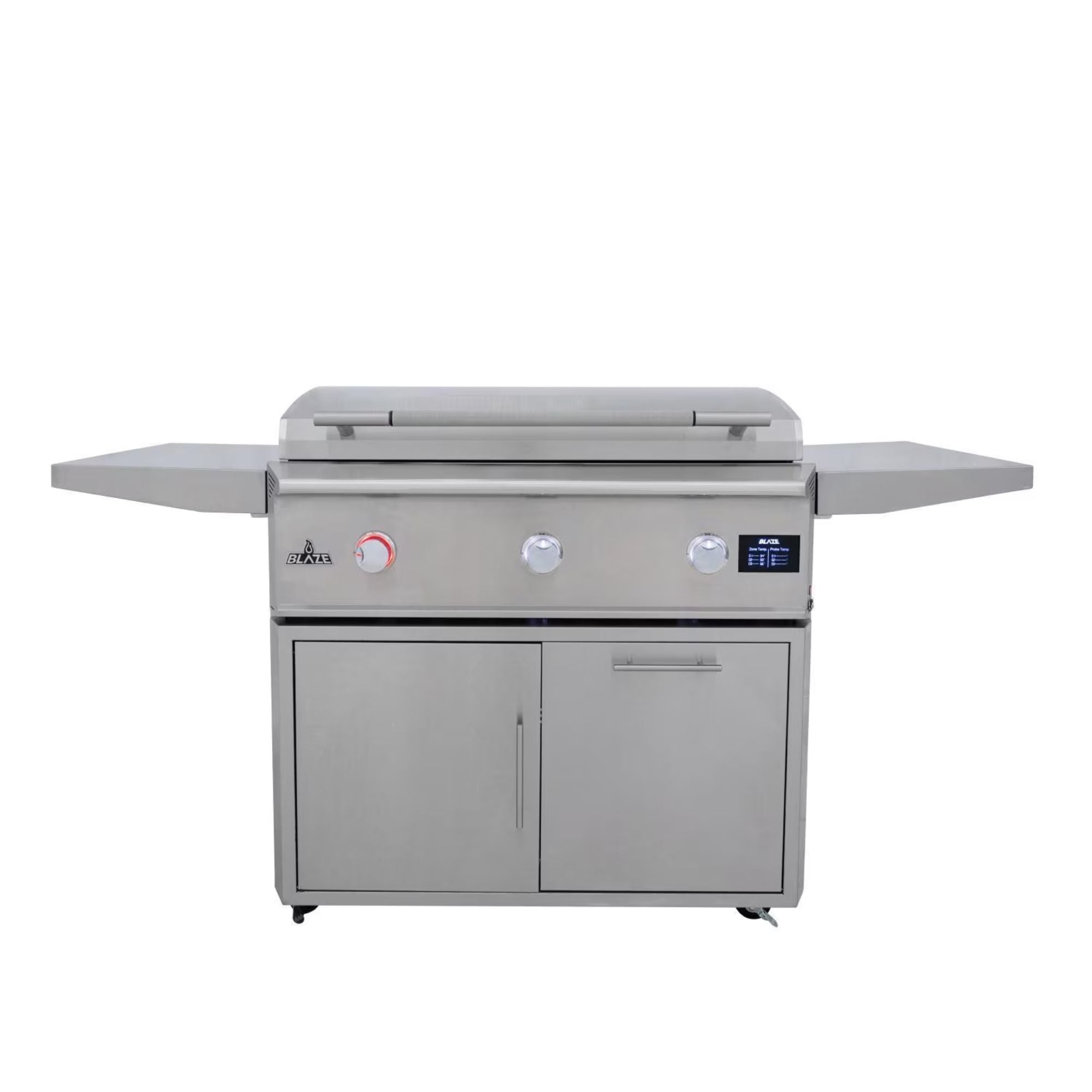 Blaze LTE PRO 40-Inch Freestanding Gas Griddle w/ Digital Temperature Screen & Lift-Assist Lid | Novaselectes