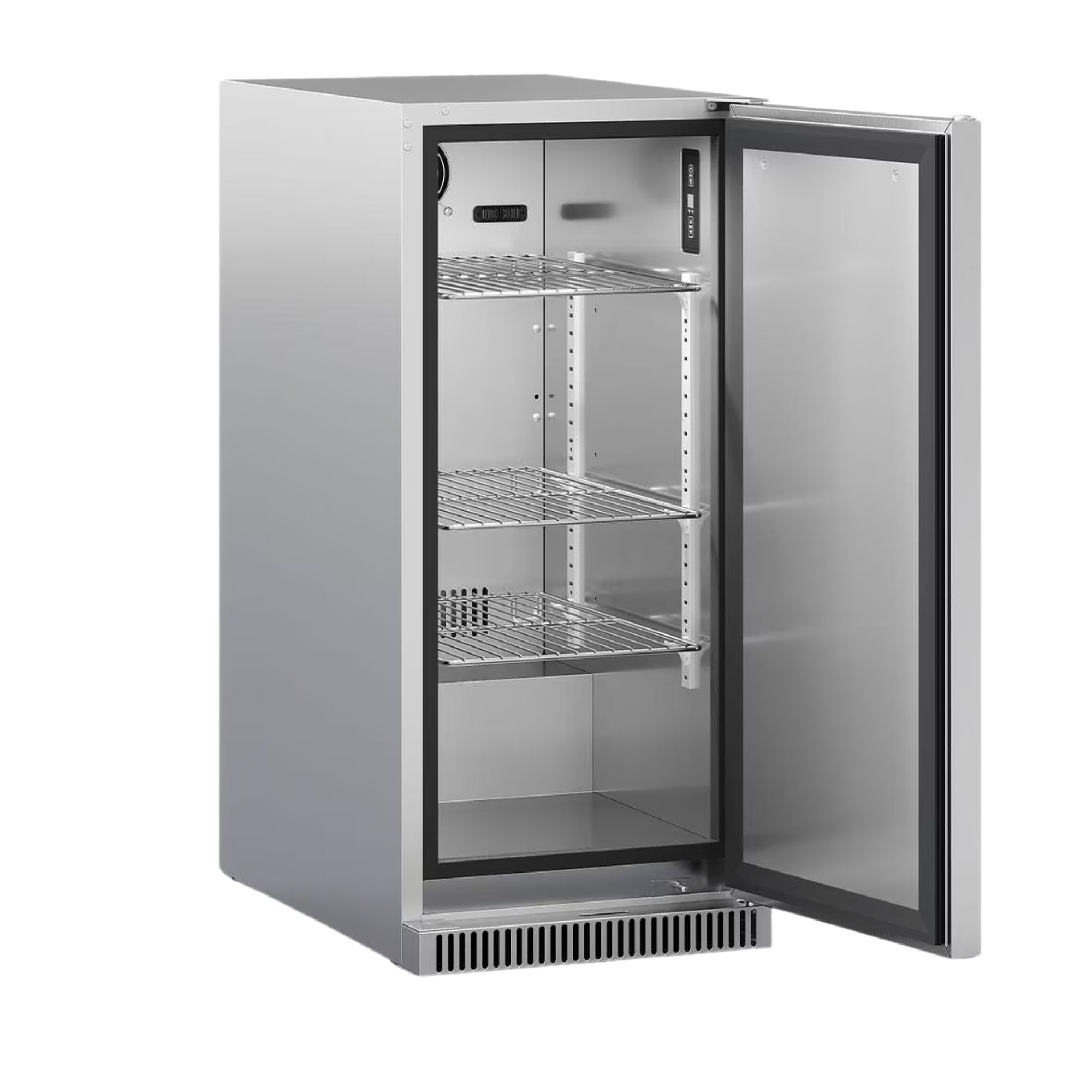 Dometic 15" E-Series Refrigerator, Lock, Reversible Hinge | Novaselectes