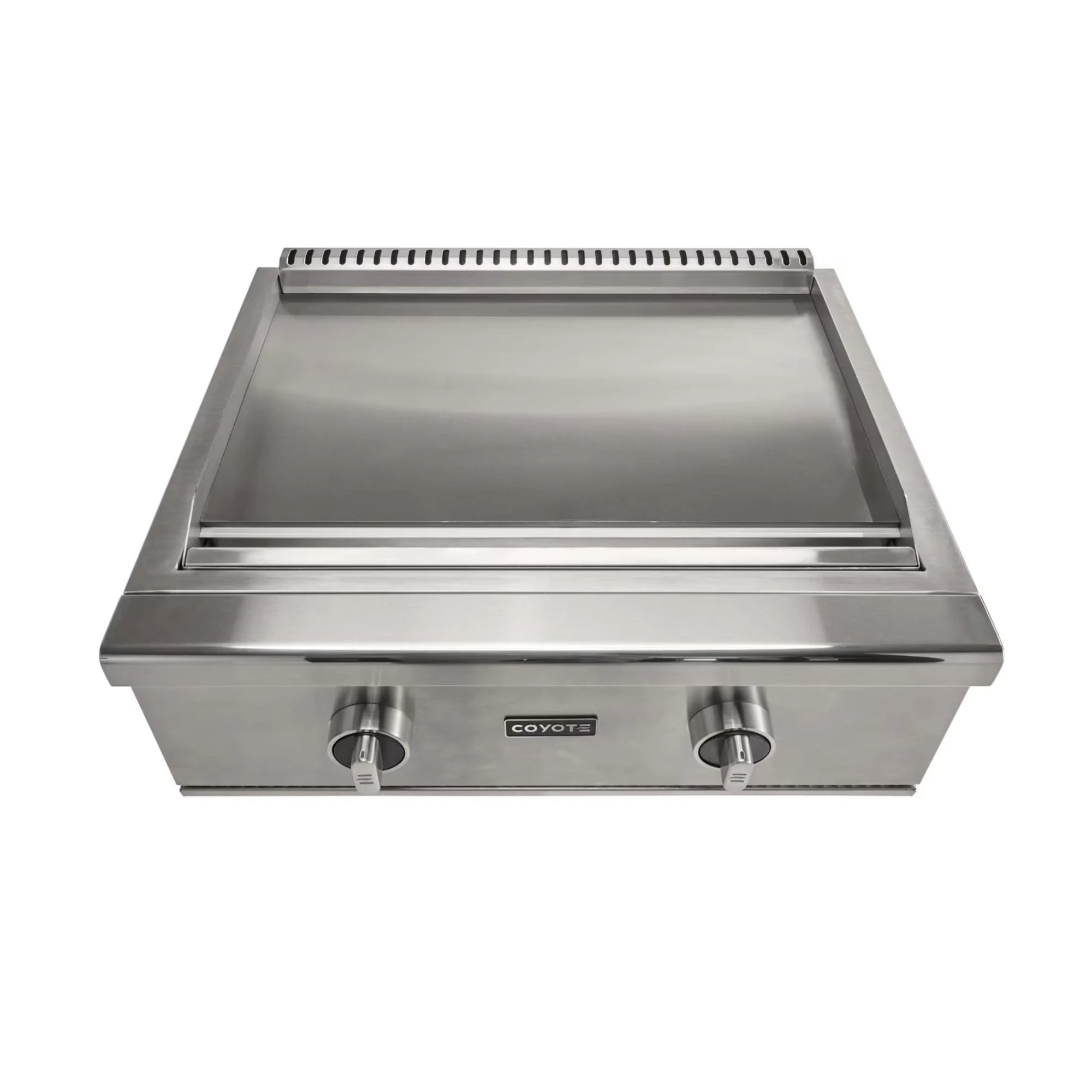 Coyote 30-Inches Built-In Flat Top Griddle w/ Safety Valve | Novaselectes