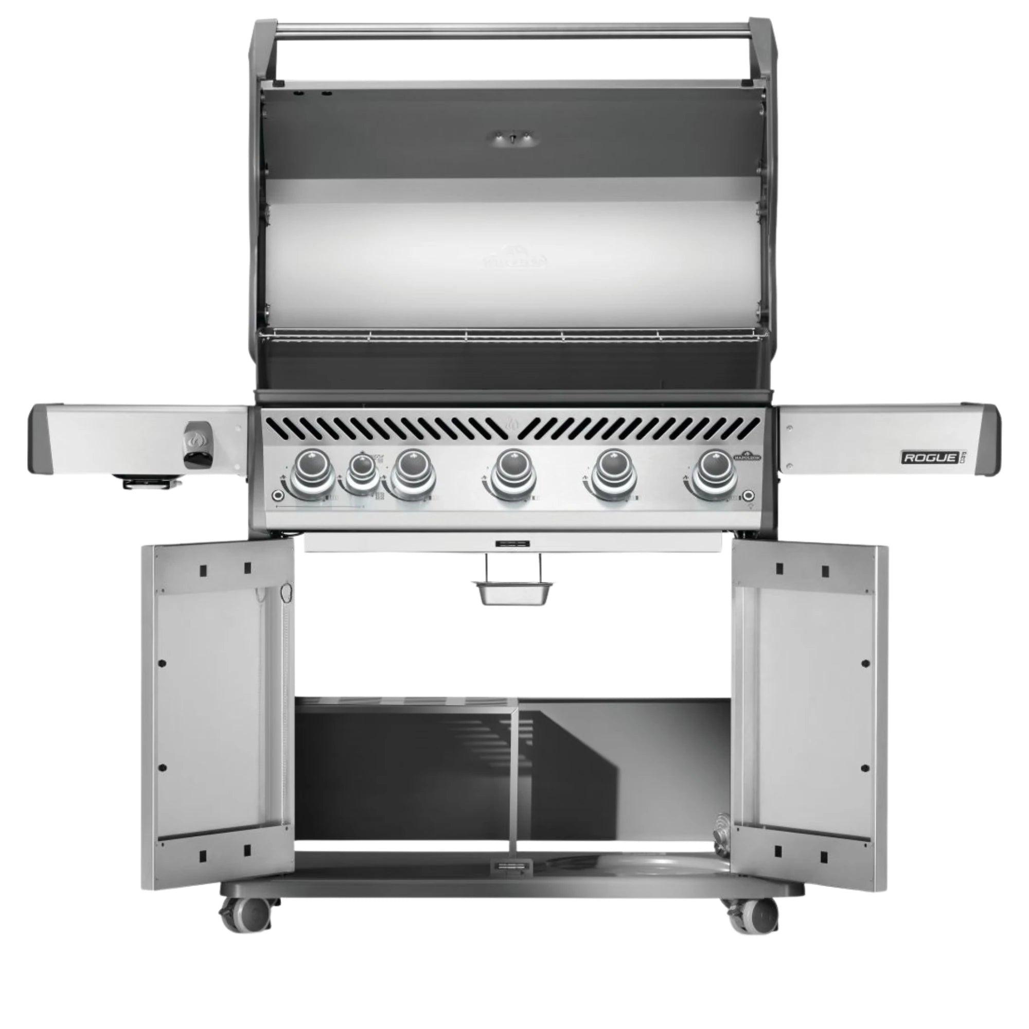 Napoleon Rogue PRO 625 SIB Freestanding Gas Grill w/ Infrared Side Burner | Novaselectes