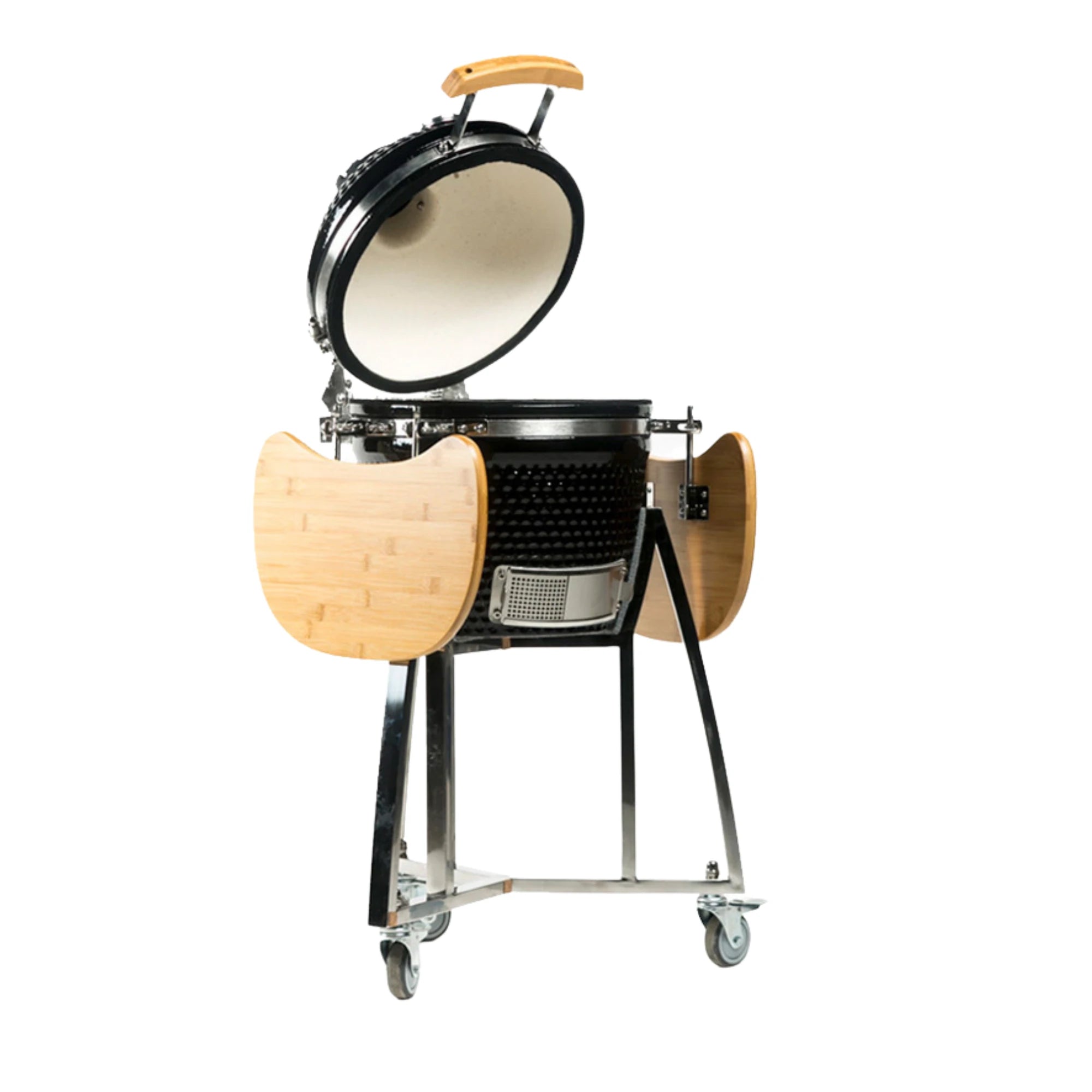 Kamado Argentino Pampa 16-Inches White Kamado Grill | Novaselectes