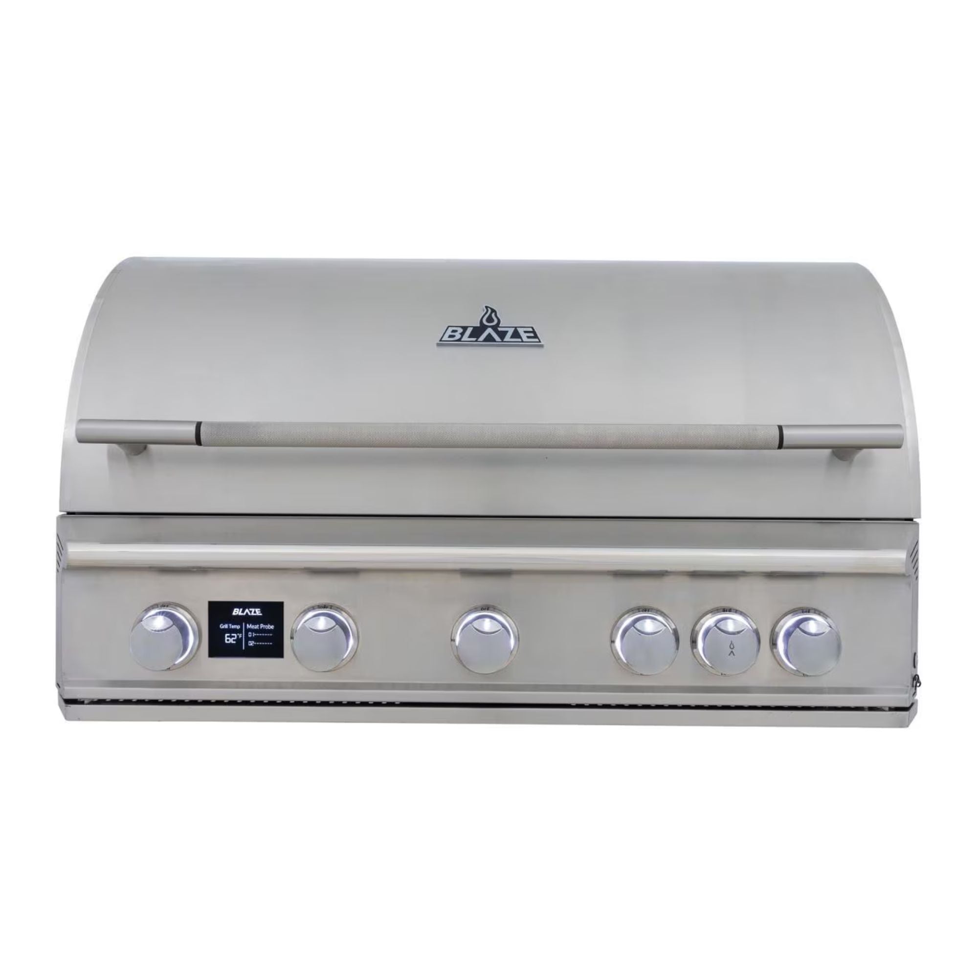 Blaze LTE PRO 40-Inch 5-Burner Built-in Gas Grill w/ Digital Temperature Screen & Rear Infrared Burner | Novaselectes