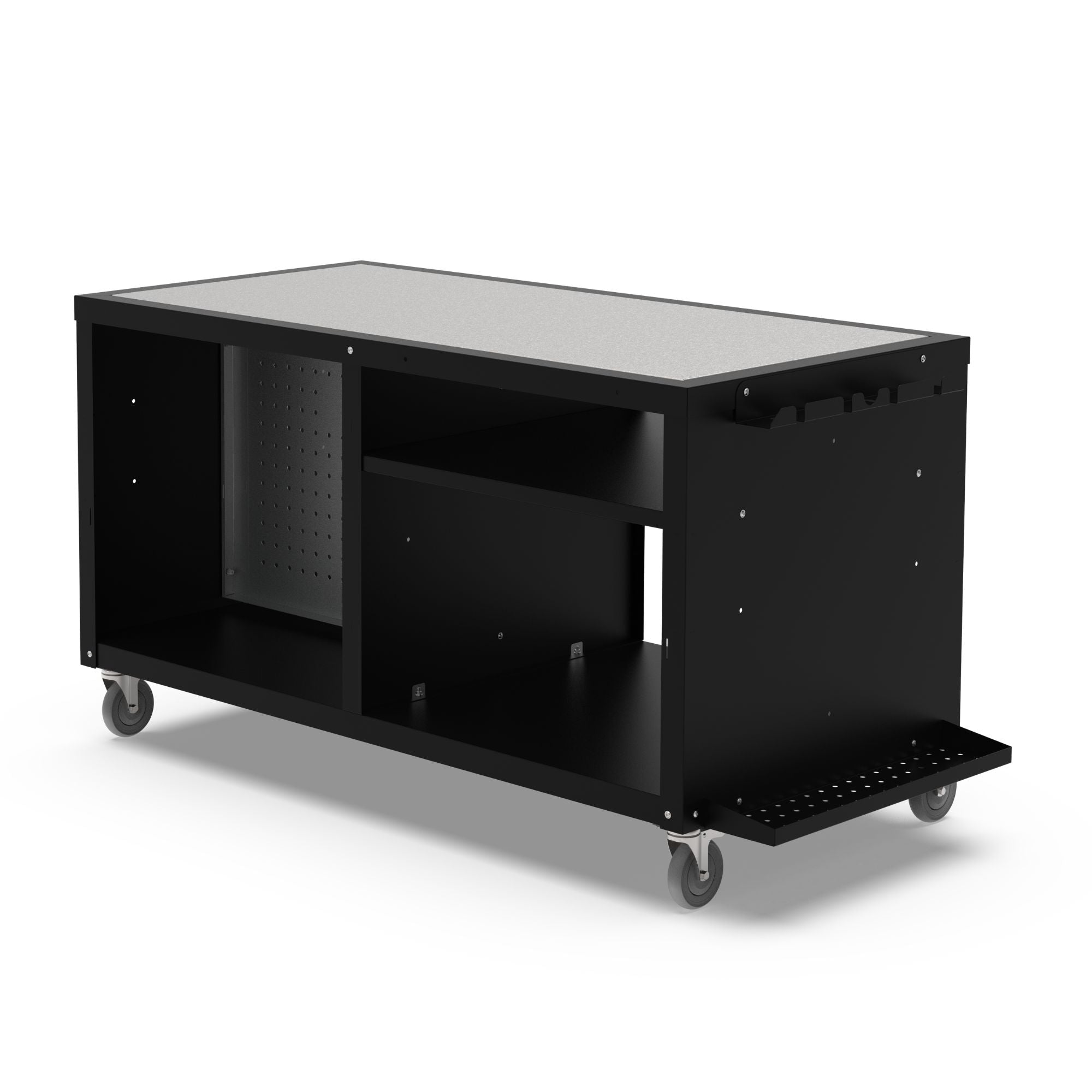 Alfa AC-CKS-16080 Cooking Station 160 w/ White Corain Top | Novaselectes