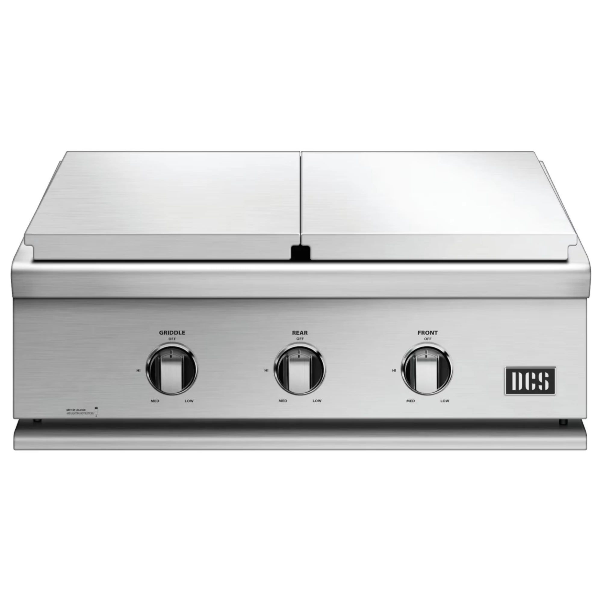 DCS Series 7 30-Inch Gas Griddle w/ Double Side Burner | Novaselectes