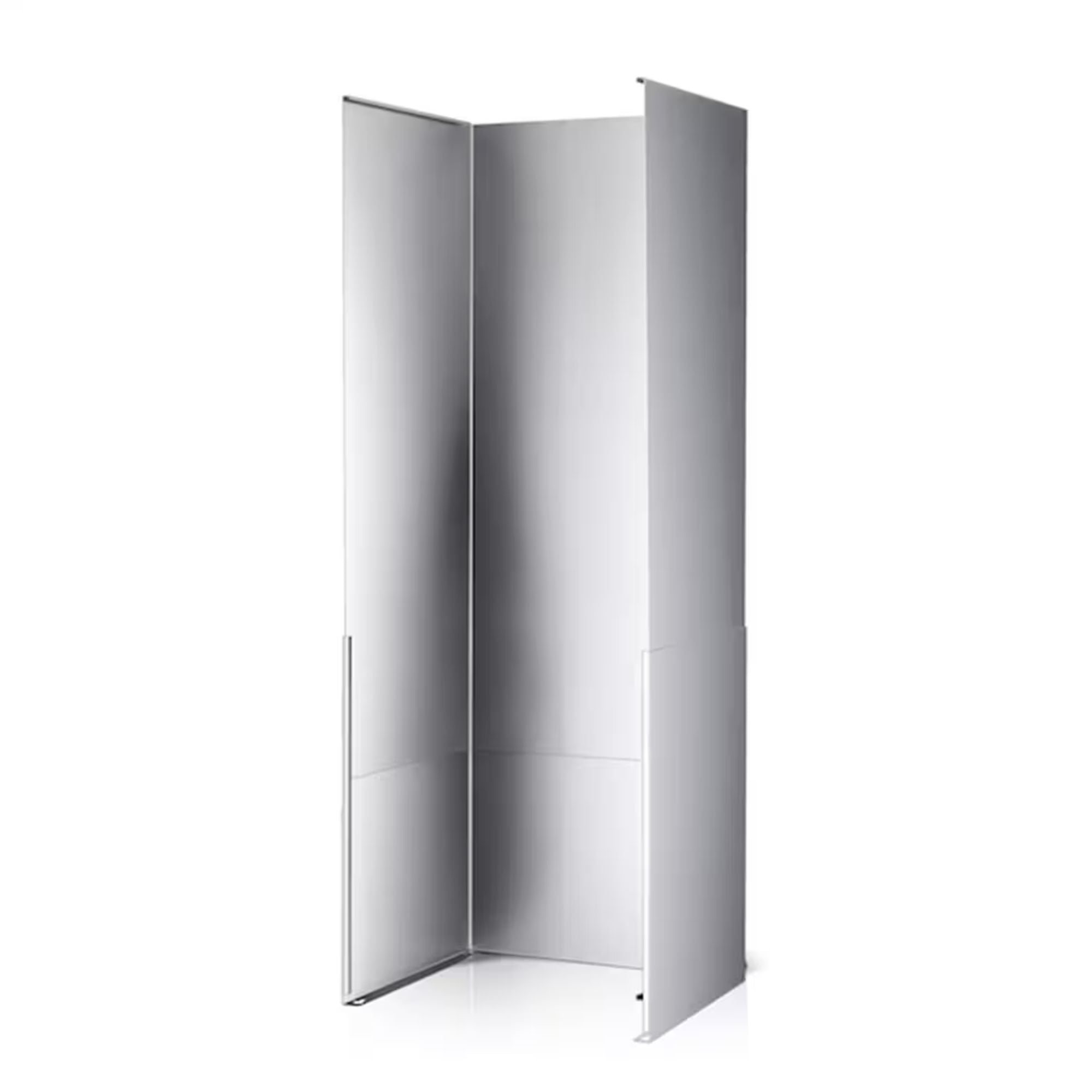 Blaze High-Ceiling Extendable Vent Hood Duct Cover for 48-Inch Vent Hood | Novaselectes