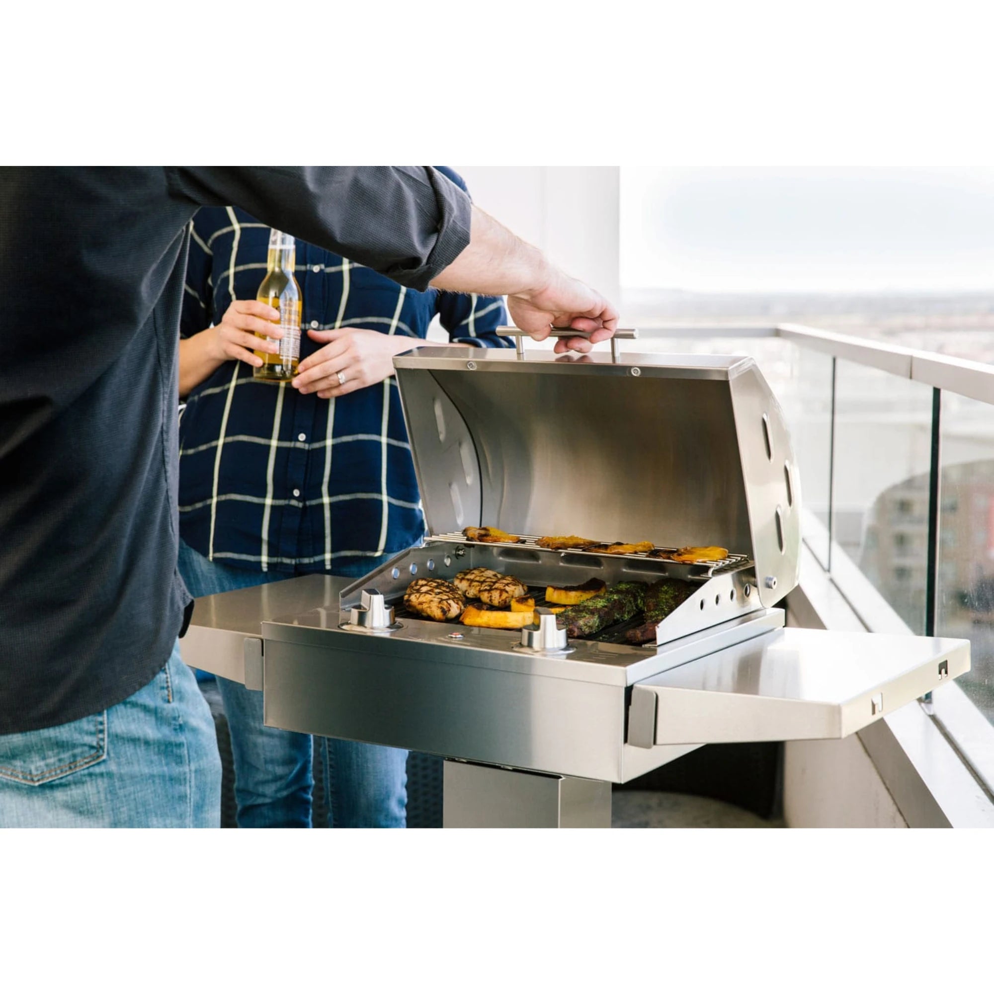Coyote Stainless Steel Freestanding Electric Grill | Novaselectes