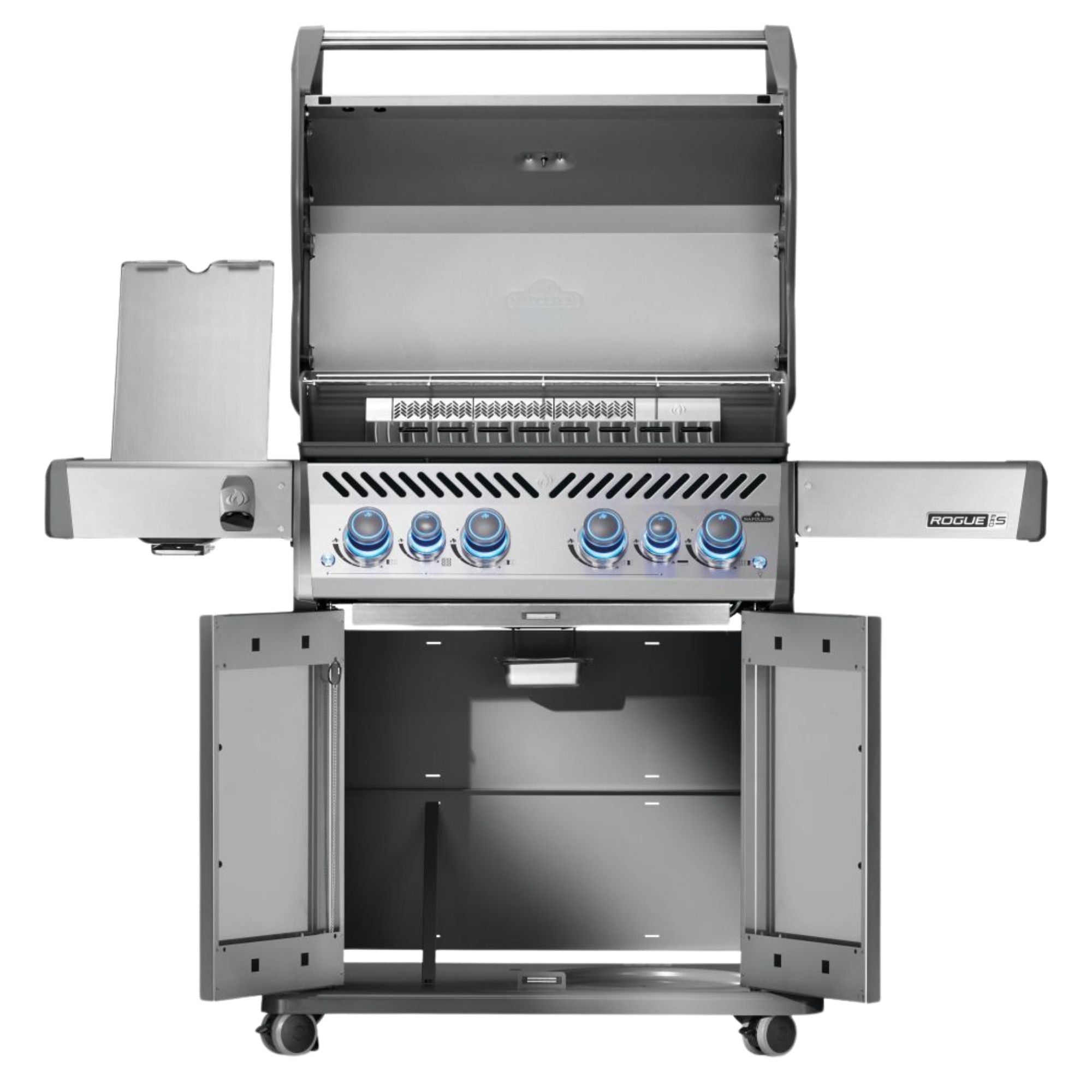 Napoleon Rogue PRO-S 525 RSIB Freestanding Gas Grill w/ Infrared Side and Rear Burner | Novaselectes