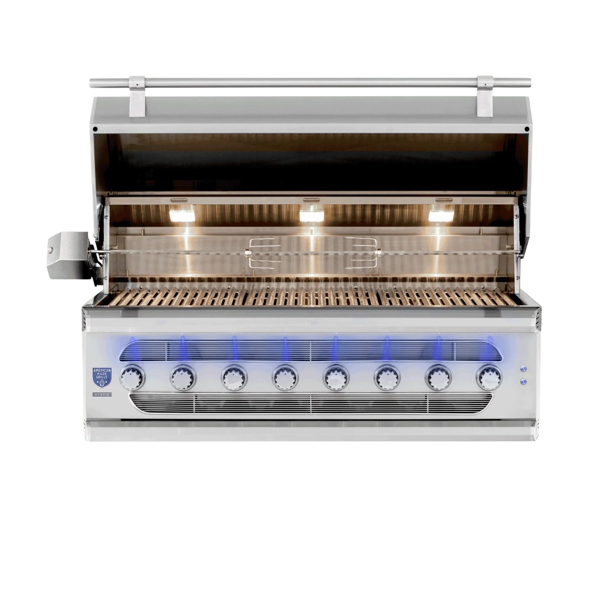 American Made Grills Muscle 54-Inch Built-In Hybrid Grill | Novaselectes