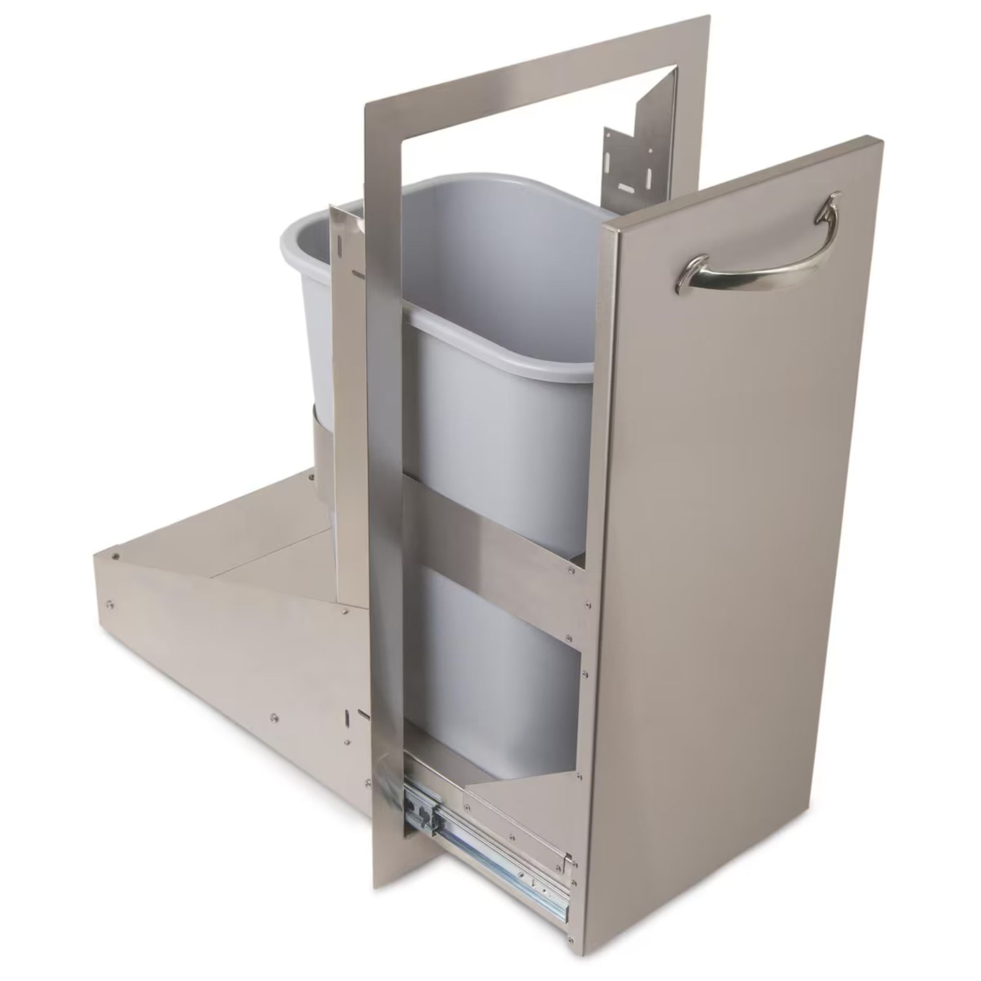 Artisan 15-Inch Soft-Close Roll-Out Trash Center | Novaselectes