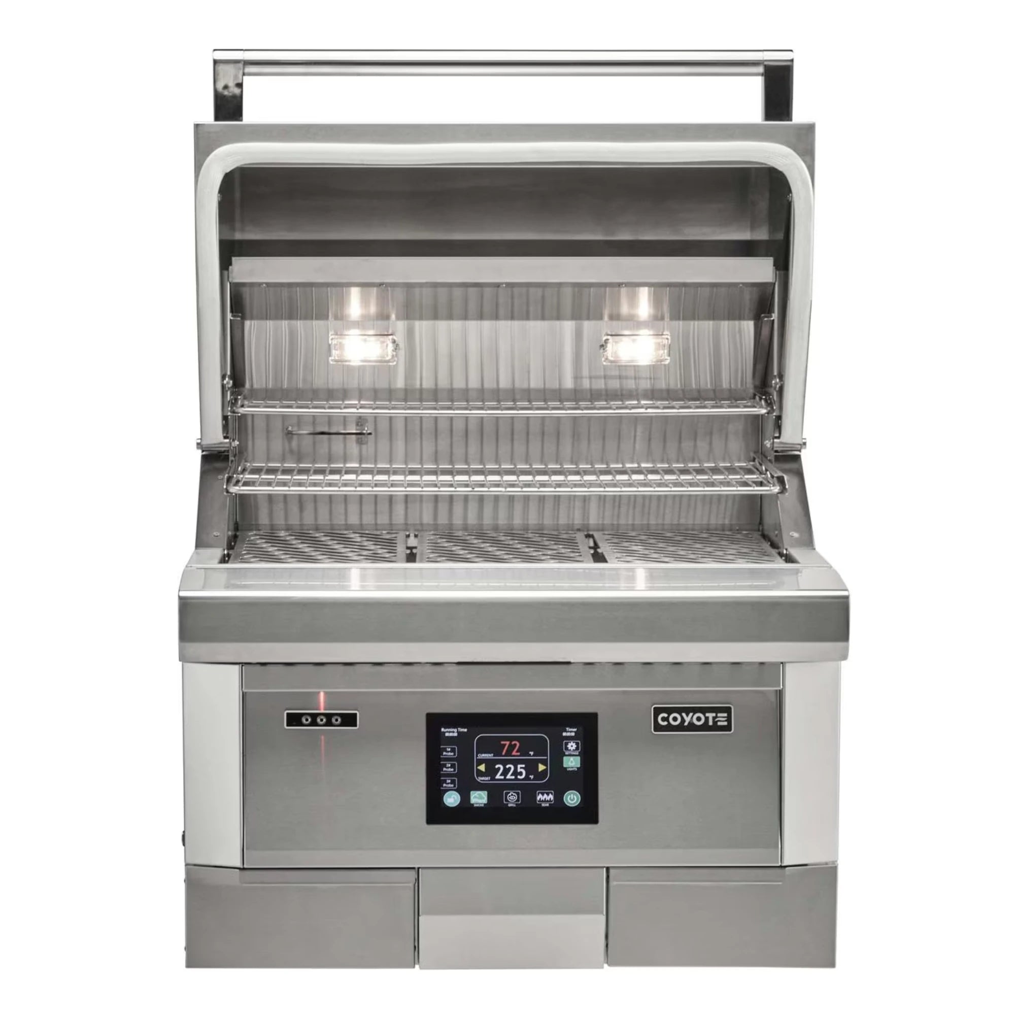 Coyote 28-Inch Built-in Pellet Grill | Novaselectes