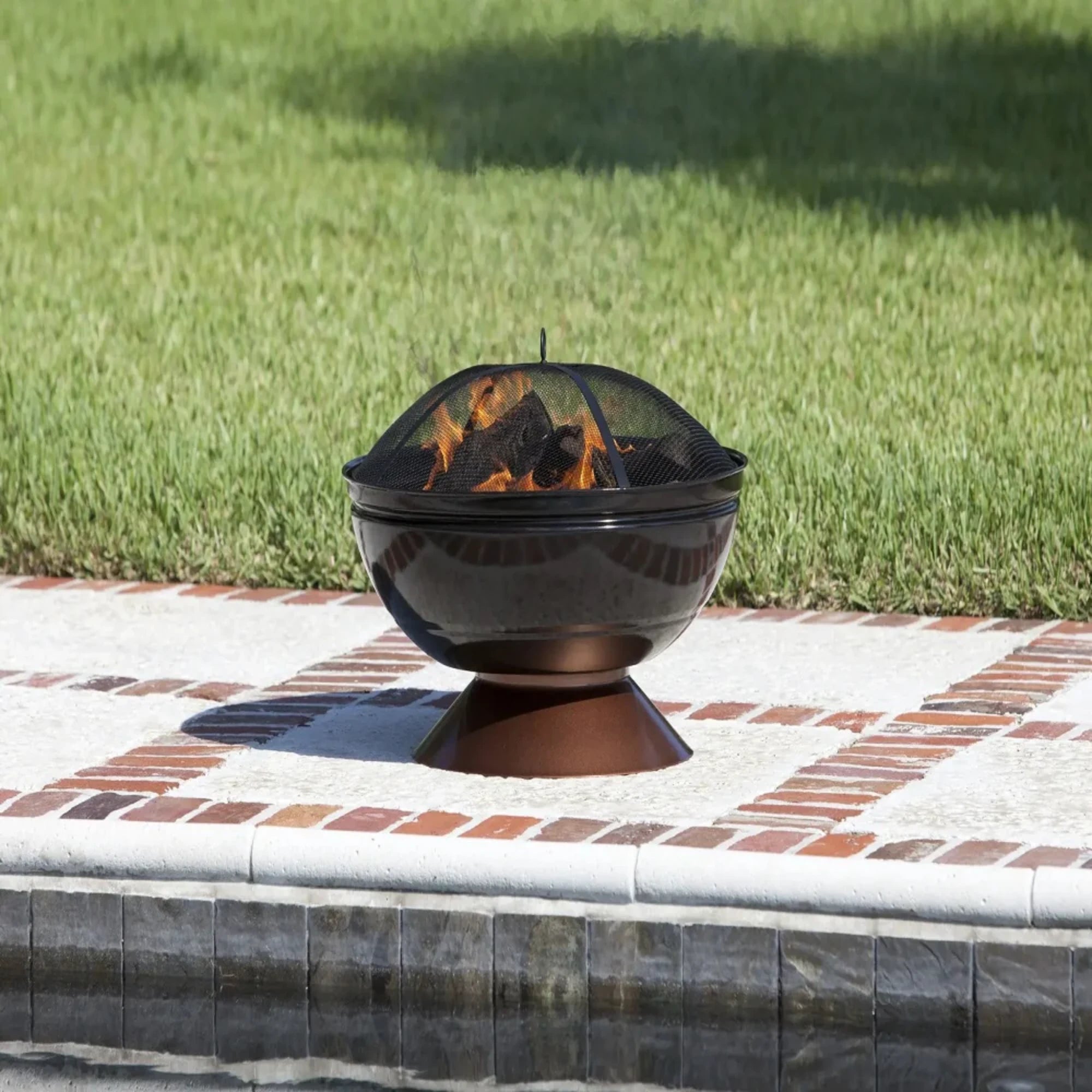 Well Traveled Living Degano Round Fire Pit | Novaselectes