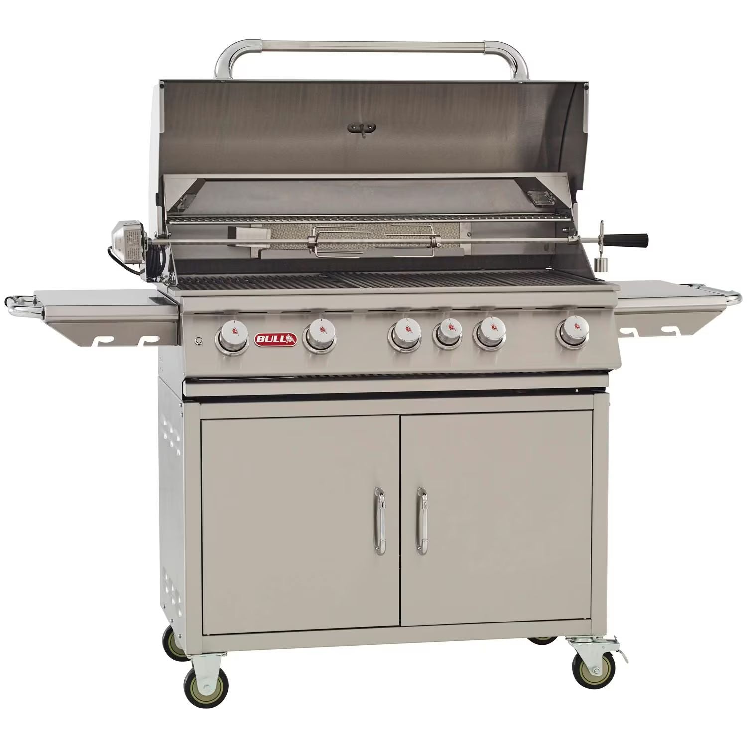 Bull Brahma 38-Inch 5-Burner Freestanding Gas Grill W/ Rotisserie | Buy at Novaselectes