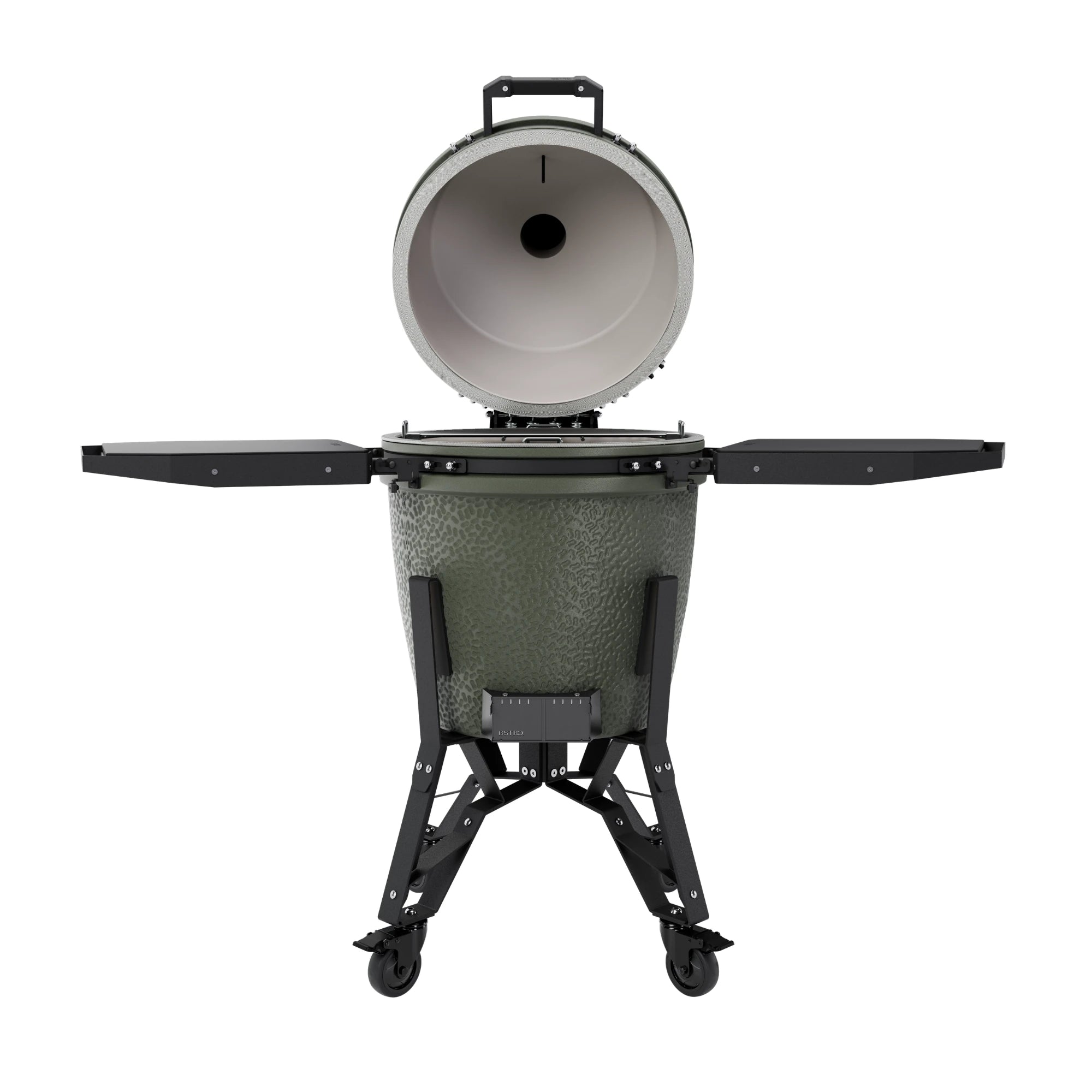 BSTRD Pro Large Complete Alpine Green Freestanding Kamado Charcoal Grill | Novaselectes