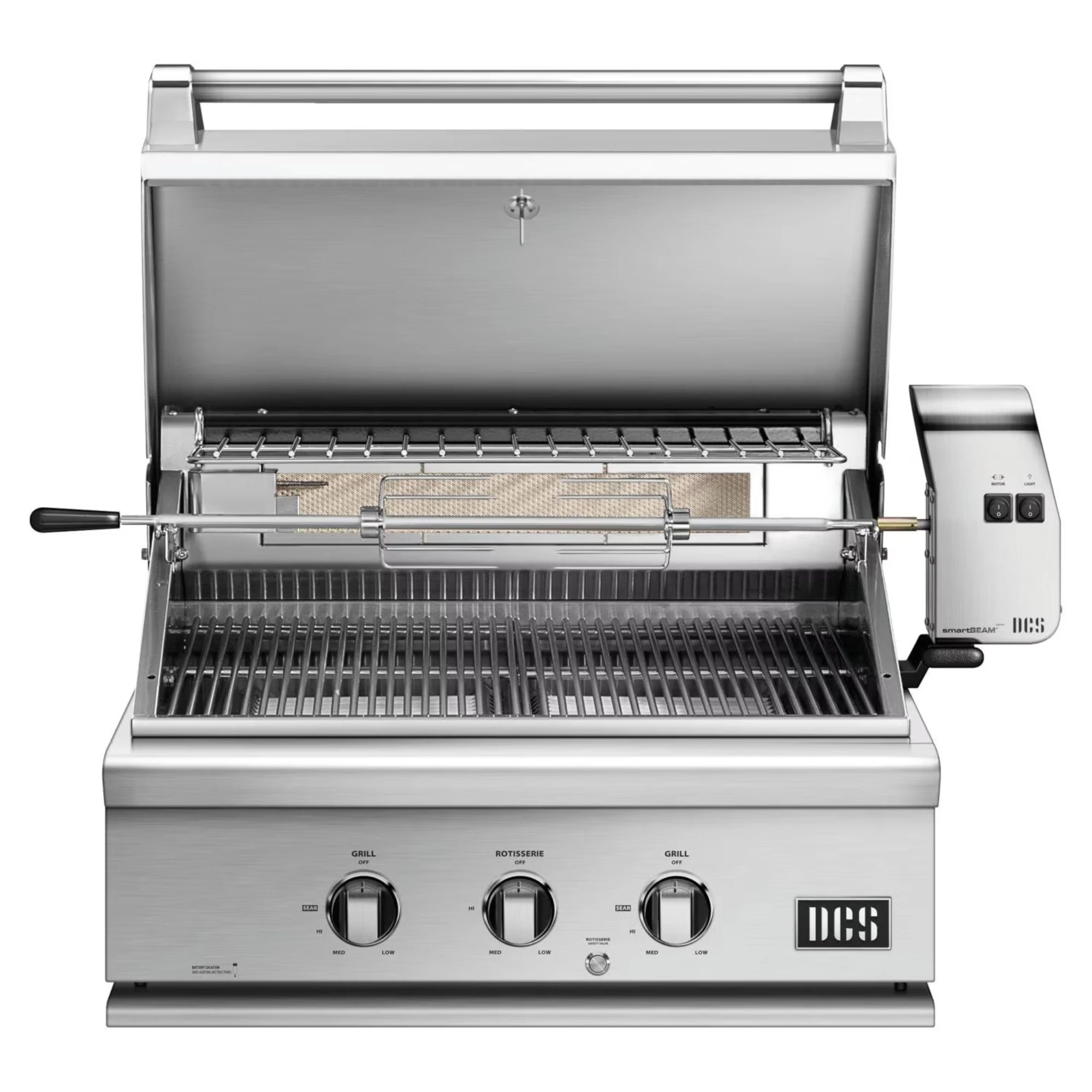 DCS Series 7 30-Inch Built-In Grill w/ Rotisserie | Novaselectes