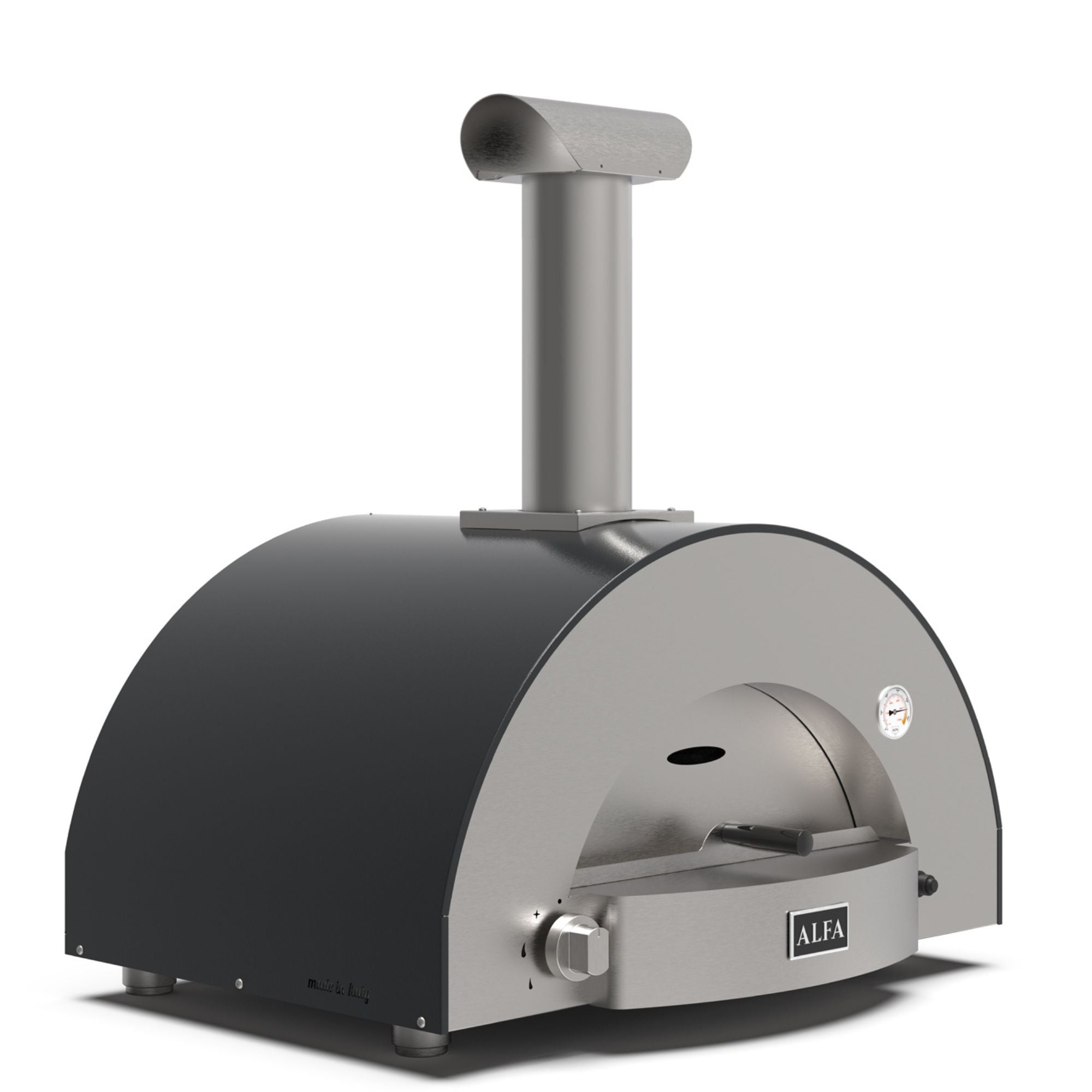 Alfa Classico 2 Pizze Grey Gas Pizza Oven | Novaselectes