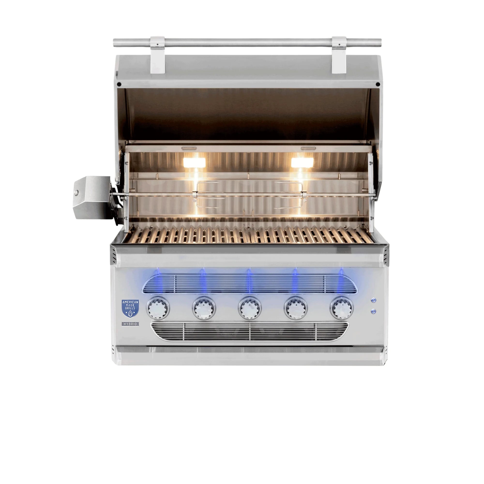 American Made Grills Muscle 36-Inch Built-In Hybrid Grill | Novaselectes