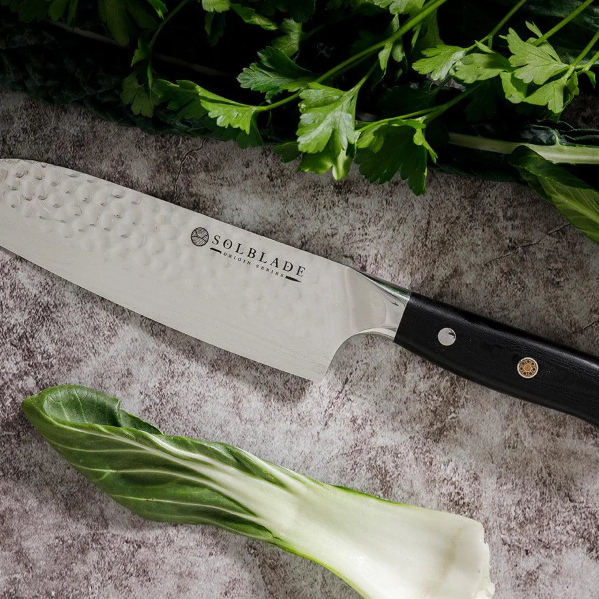 Solblade Origin Series 7-Inch Santoku Knife | Novaselectes