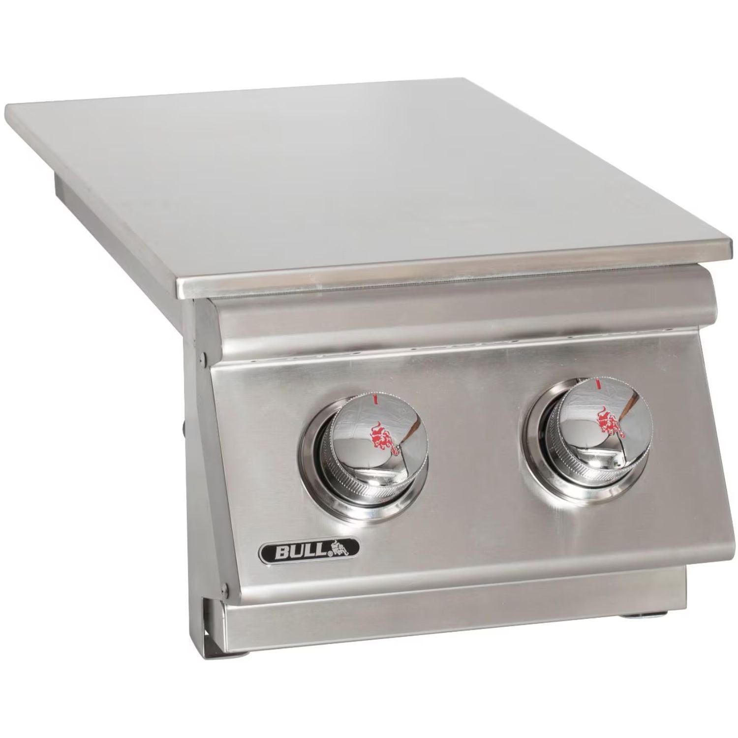 Bull Built-In Gas Double Side Burner w/ Stainless Steel Lid | Buy at Novaselectes