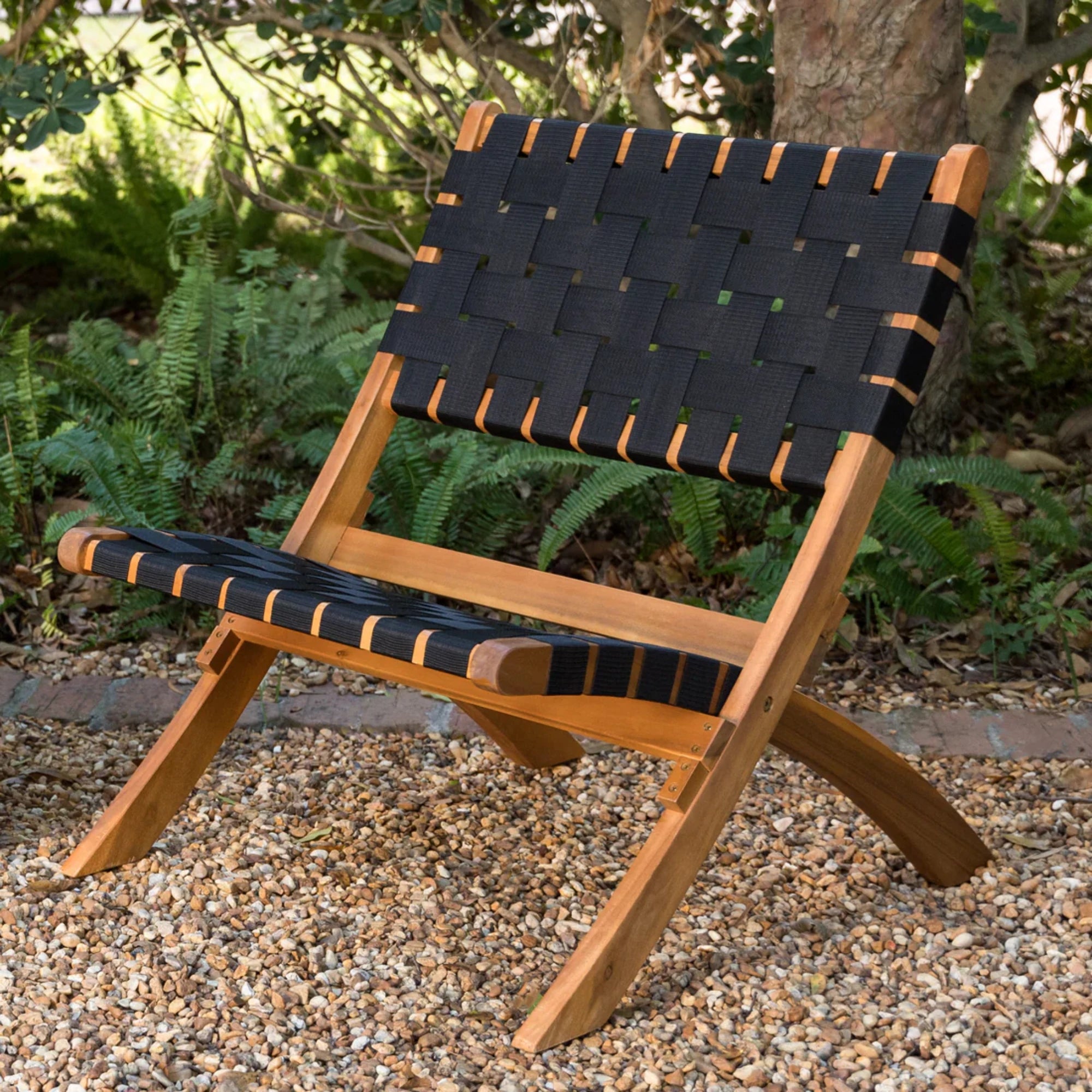 Well Traveled Living Sava Folding Outdoor Chair | Novaselectes