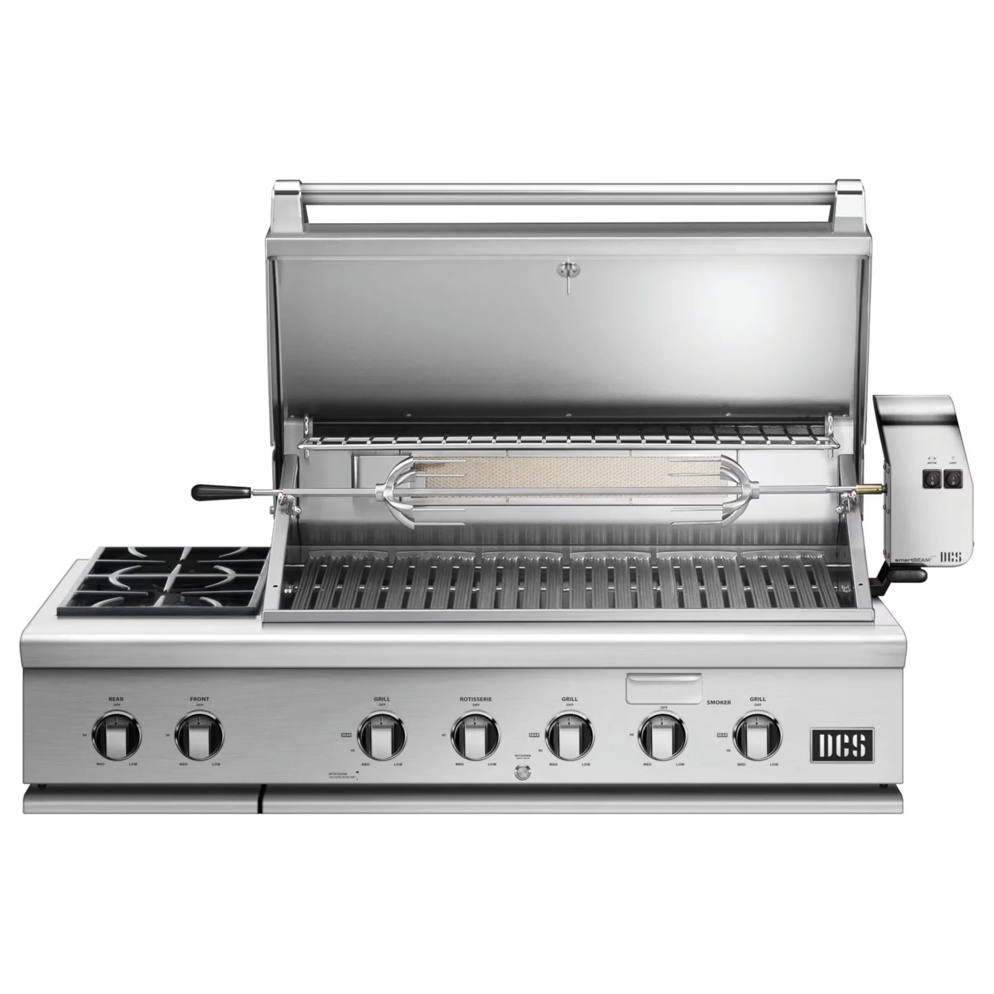 DCS Series 7 48-Inch Built-In Grill w/ Double Side Burner & Rotisserie | Novaselectes