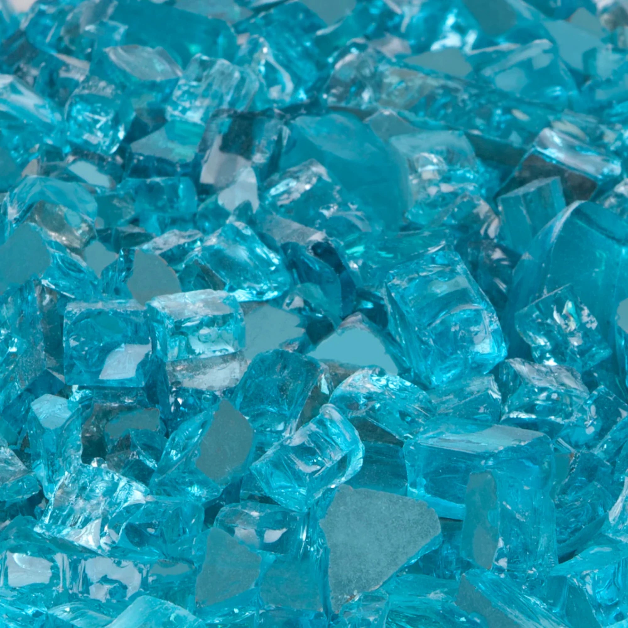 Well Traveled Living Bahama Blue Reflective Fire Glass | Novaselectes