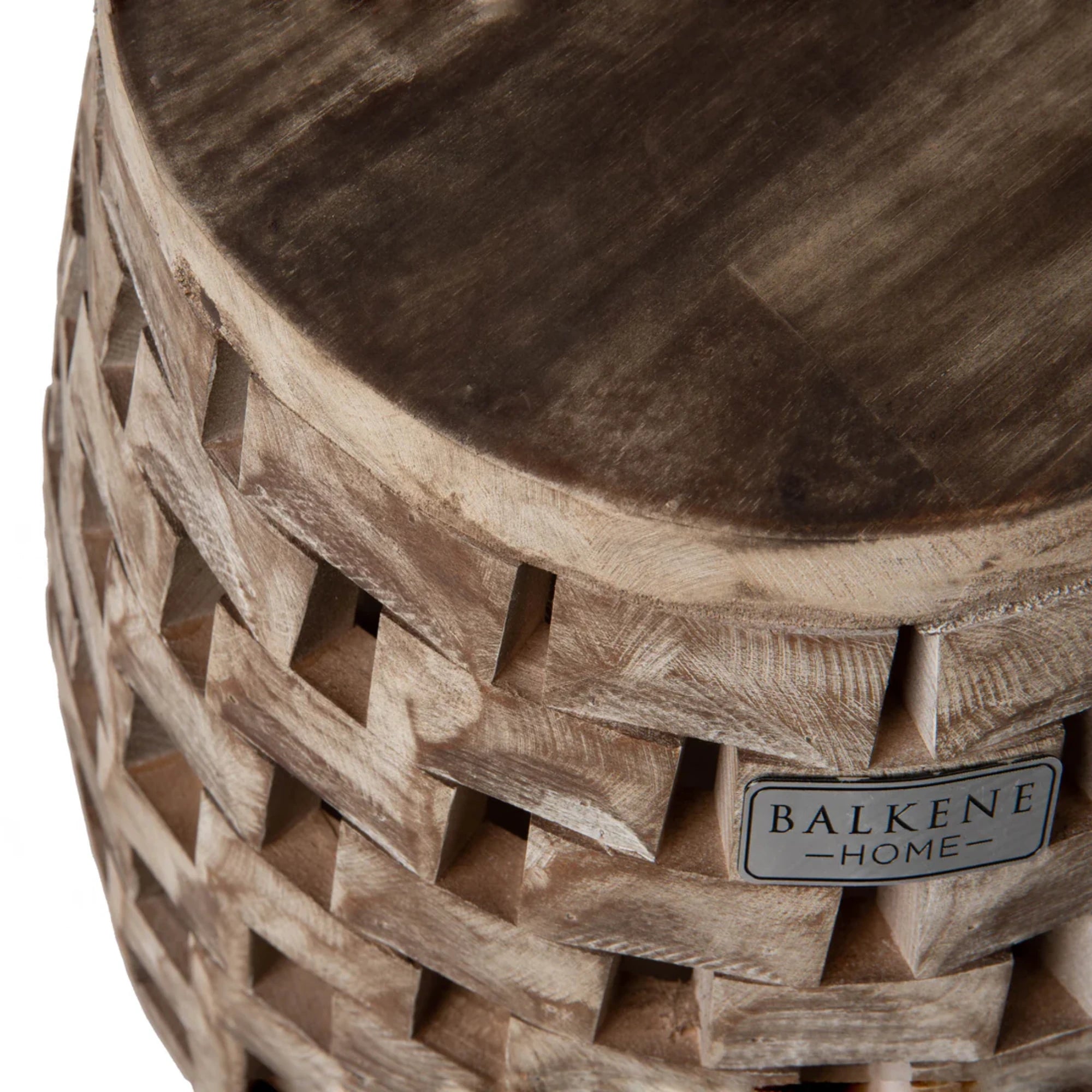 Well Traveled Living Maya Oval Garden Stool | Novaselectes