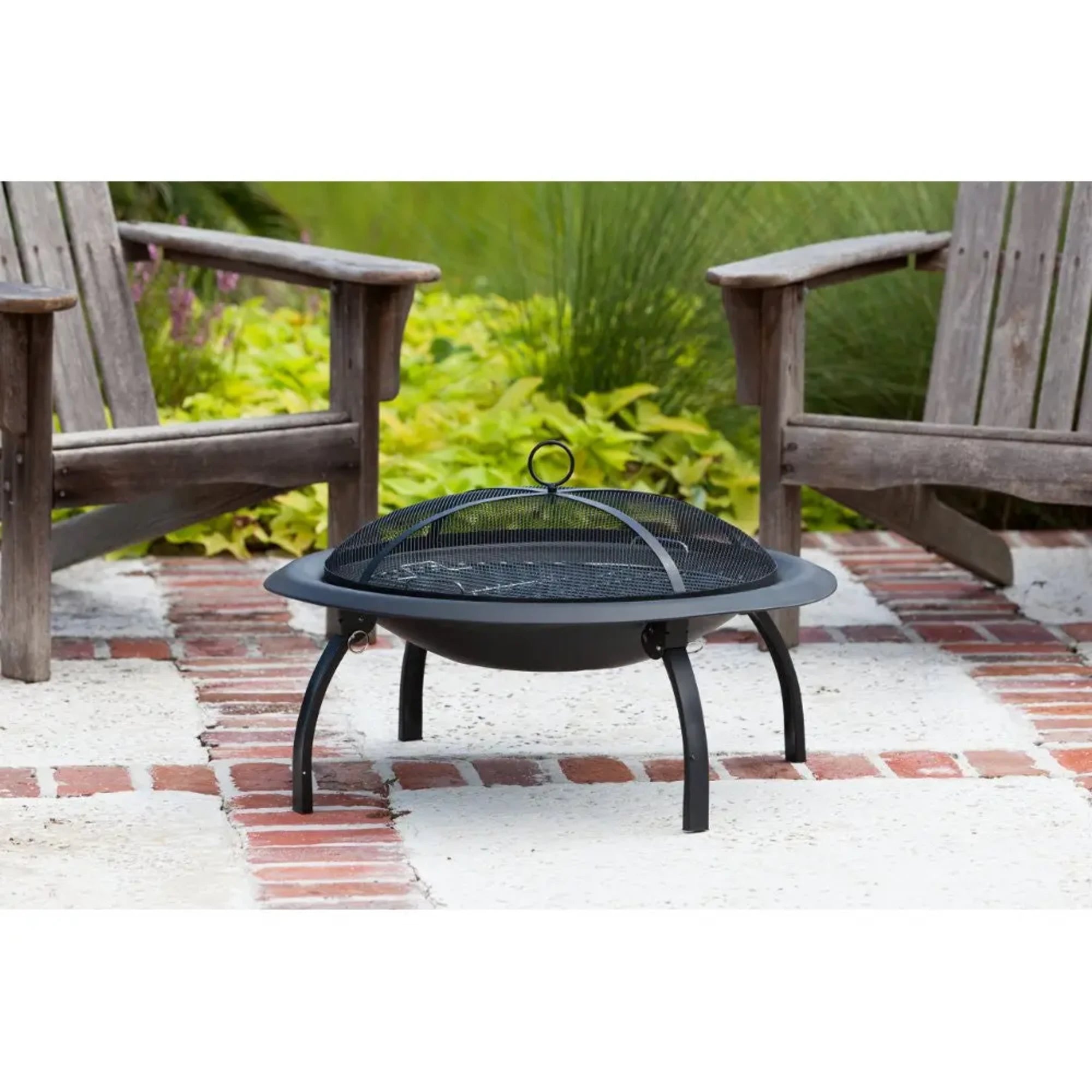 Well Traveled Living 29-Inch Folding Fire Pit | Novaselectes