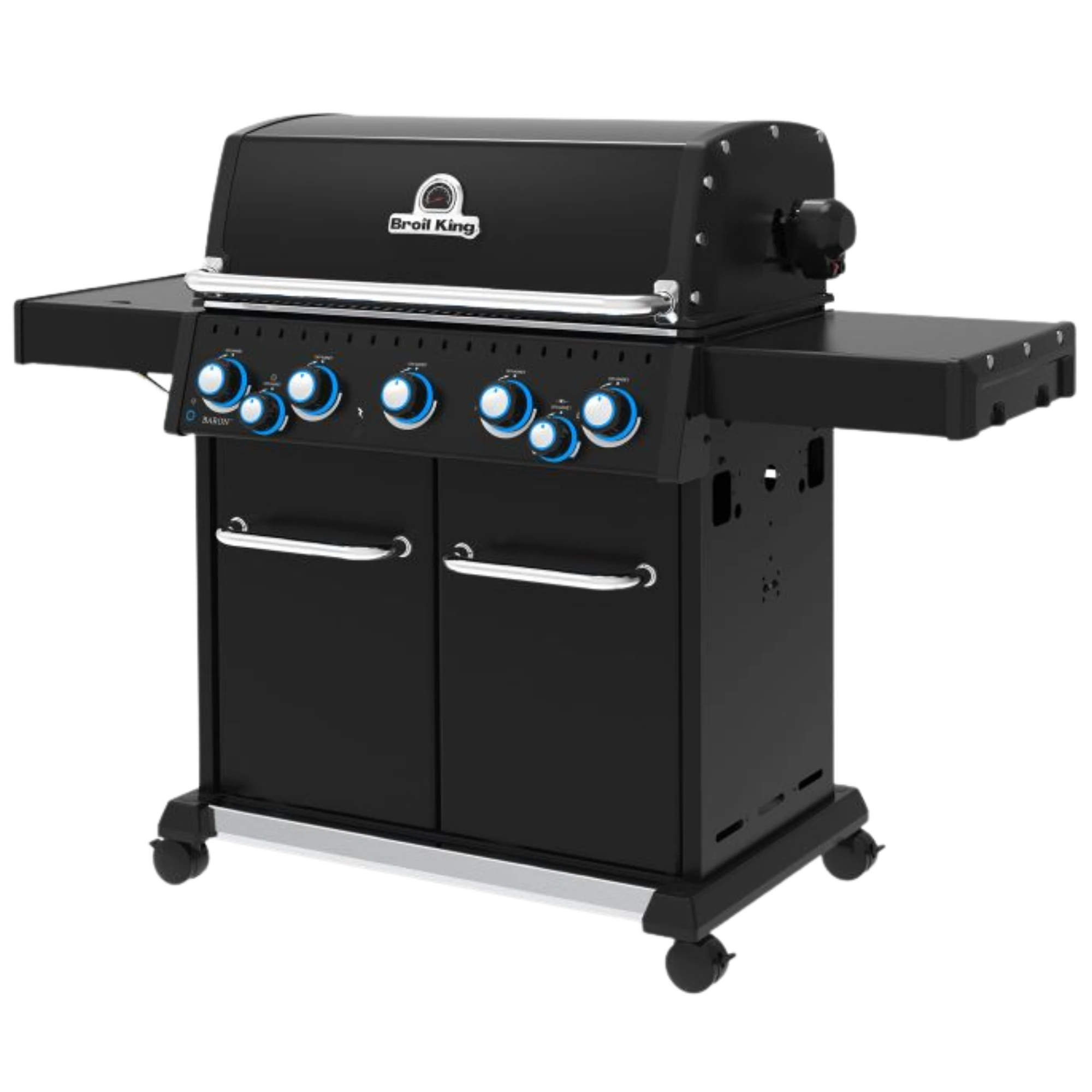 Broil King Baron 590 PRO 5-Burner Gas Grill w/ Rotisserie & Side Burner | Novaselectes