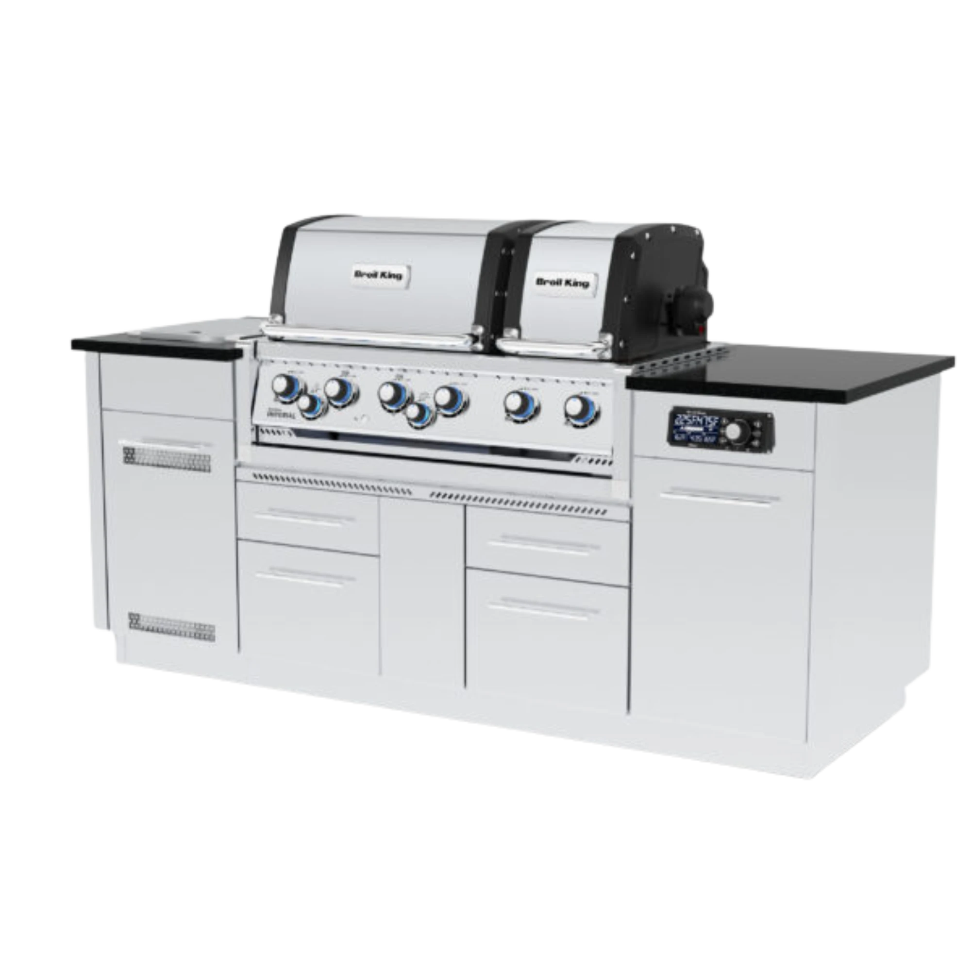 Broil King Outdoor Kitchen w/ Imperial QS 690i Gas Grill | Novaselectes