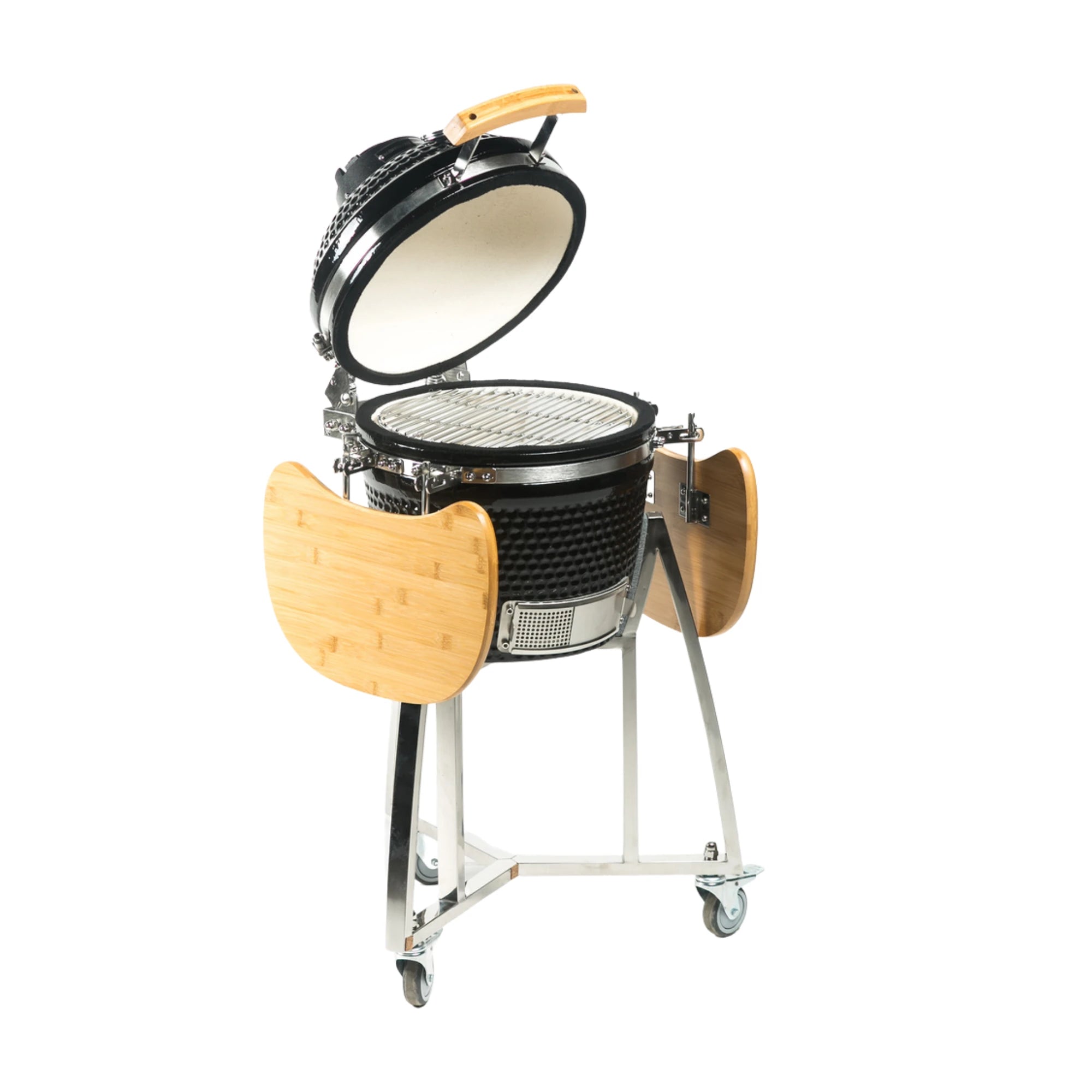 Kamado Argentino Pampa 16-Inches White Kamado Grill | Novaselectes