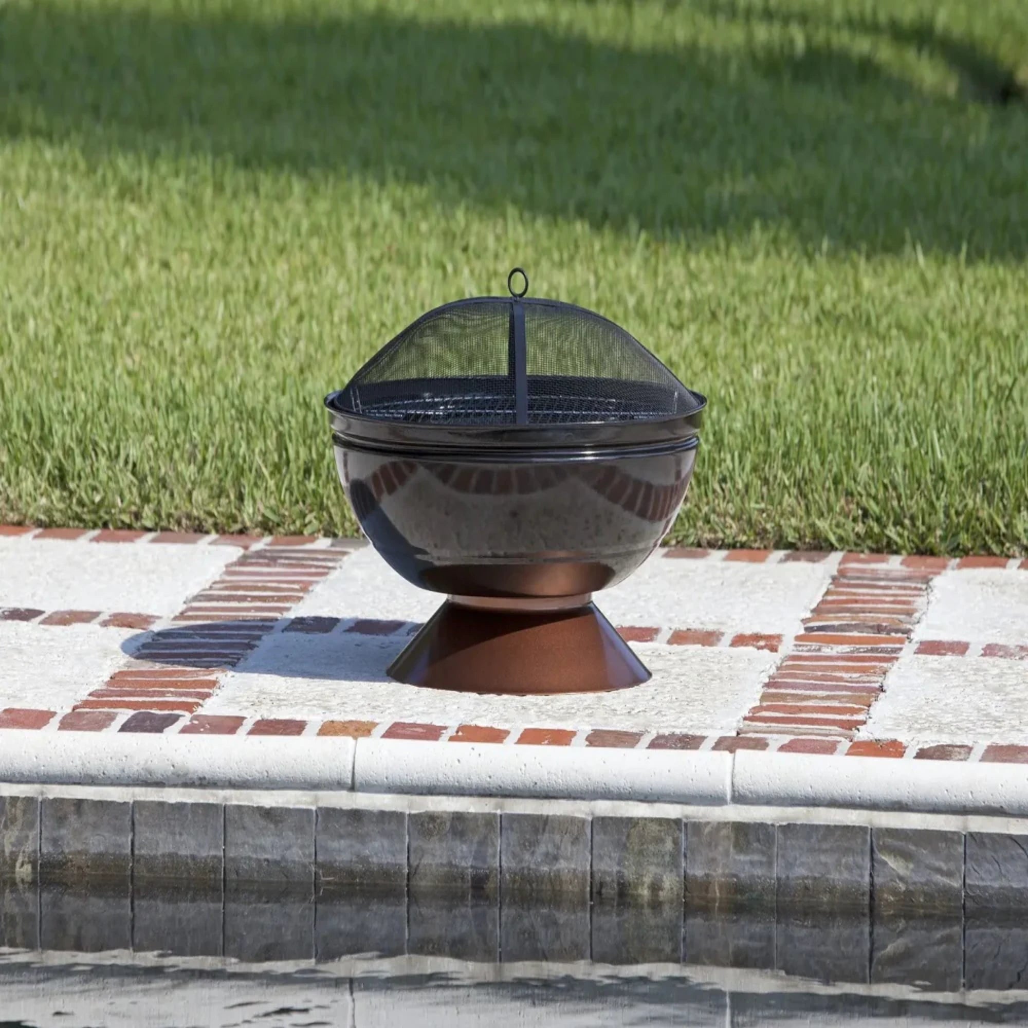 Well Traveled Living Degano Round Fire Pit | Novaselectes