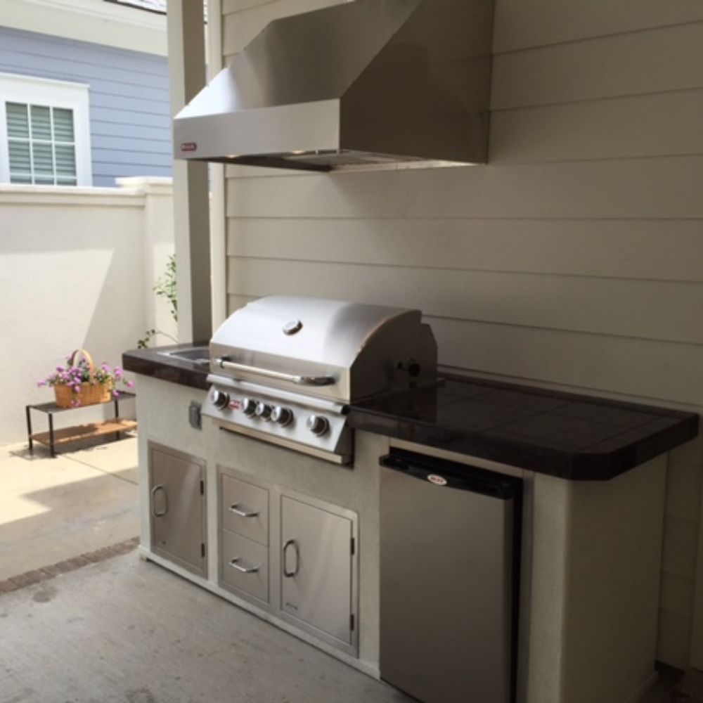 Bull 66098 42-Inch Stainless Steel Outdoor Vent Hood - 1200 CFM | Buy at Novaselectes