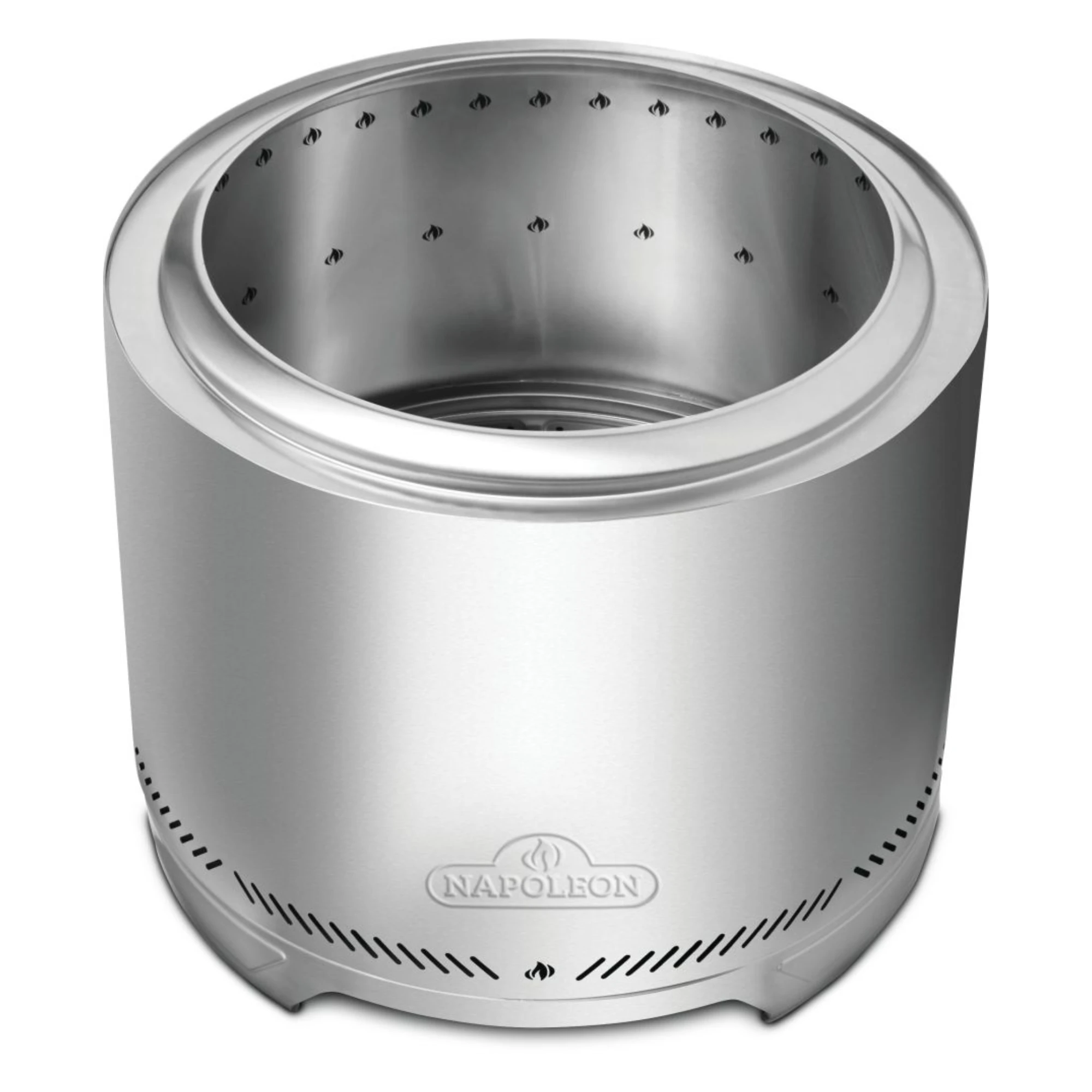Napoleon Timberwolf 22-Inch Stainless Steel Smokeless Fire Pit | Novaselectes