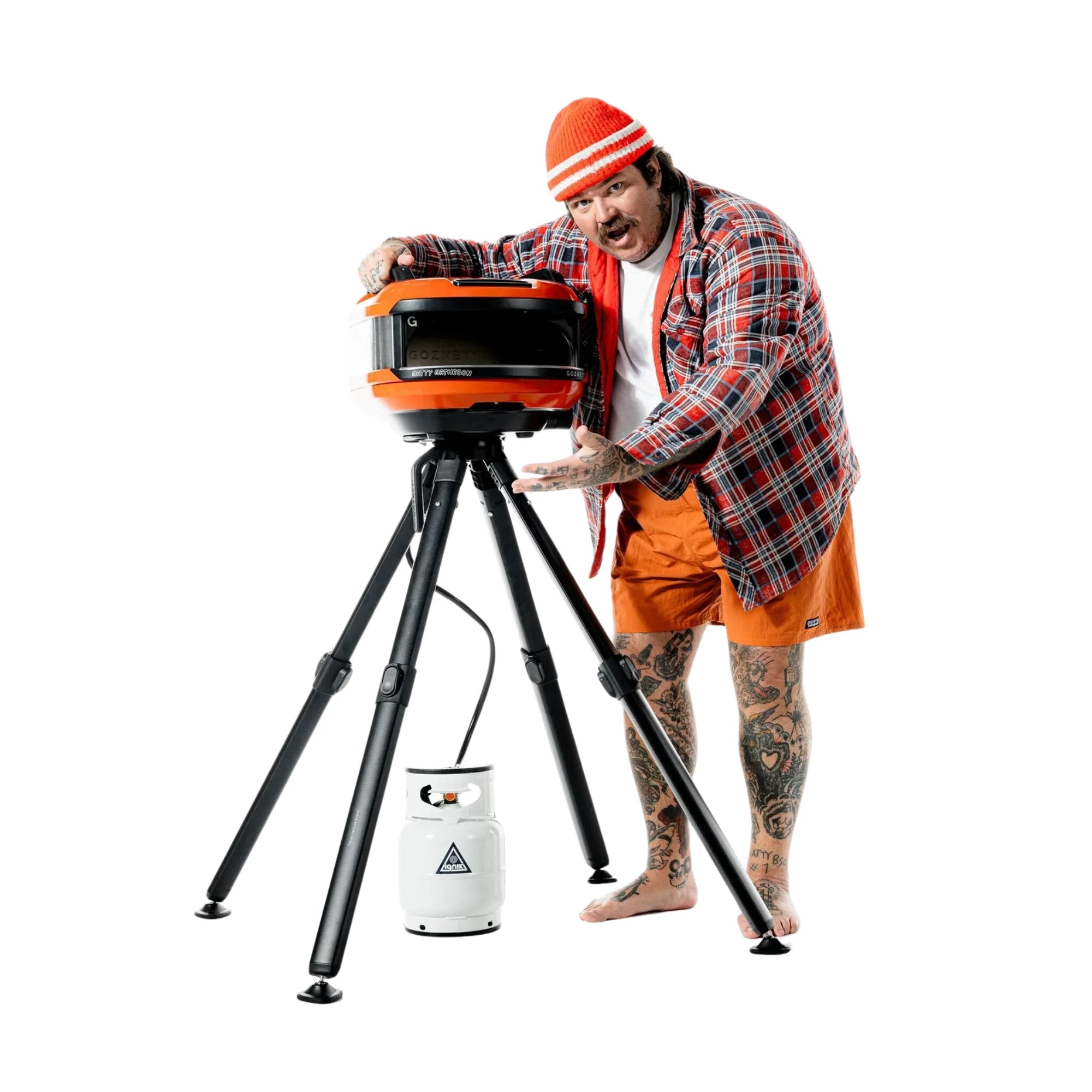 Gozney Tread Matty Matheson Portable Propane Gas Pizza Oven w/ Stand Bundle | Novaselectes