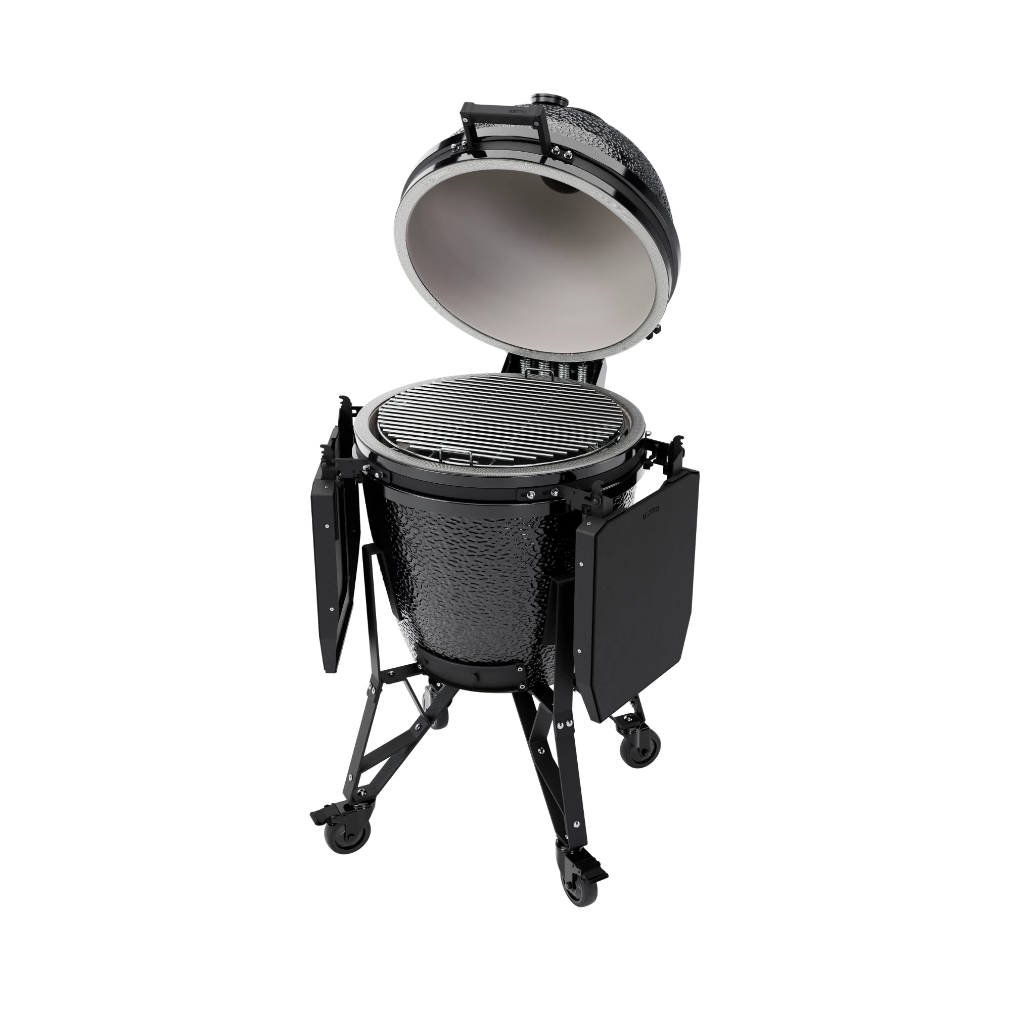 BSTRD Core Large Complete Gloss Graphite Freestanding Kamado Charcoal Grill | Novaselectes