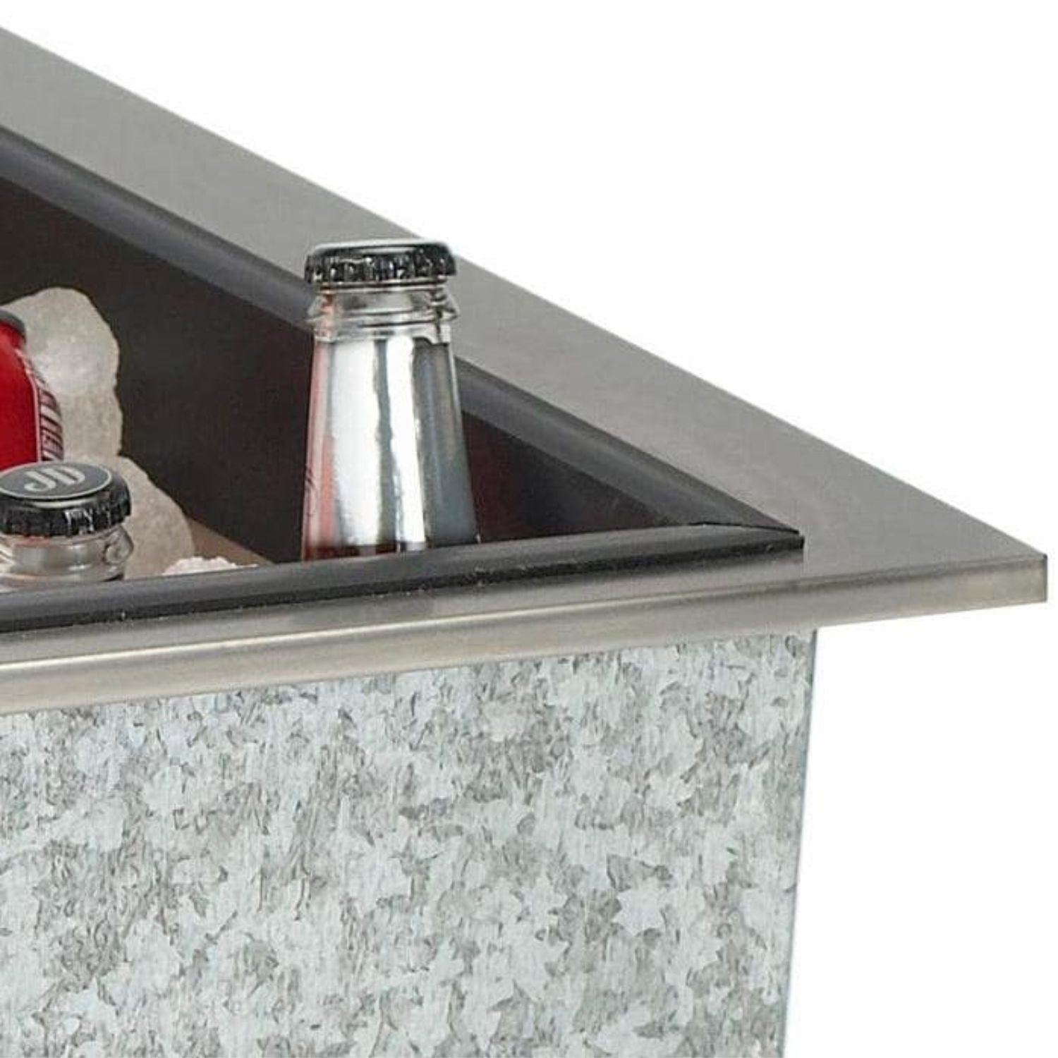 Bull 00002 16-Inch Stainless Steel Built-In Outdoor Ice Chest | Buy at Novaselectes