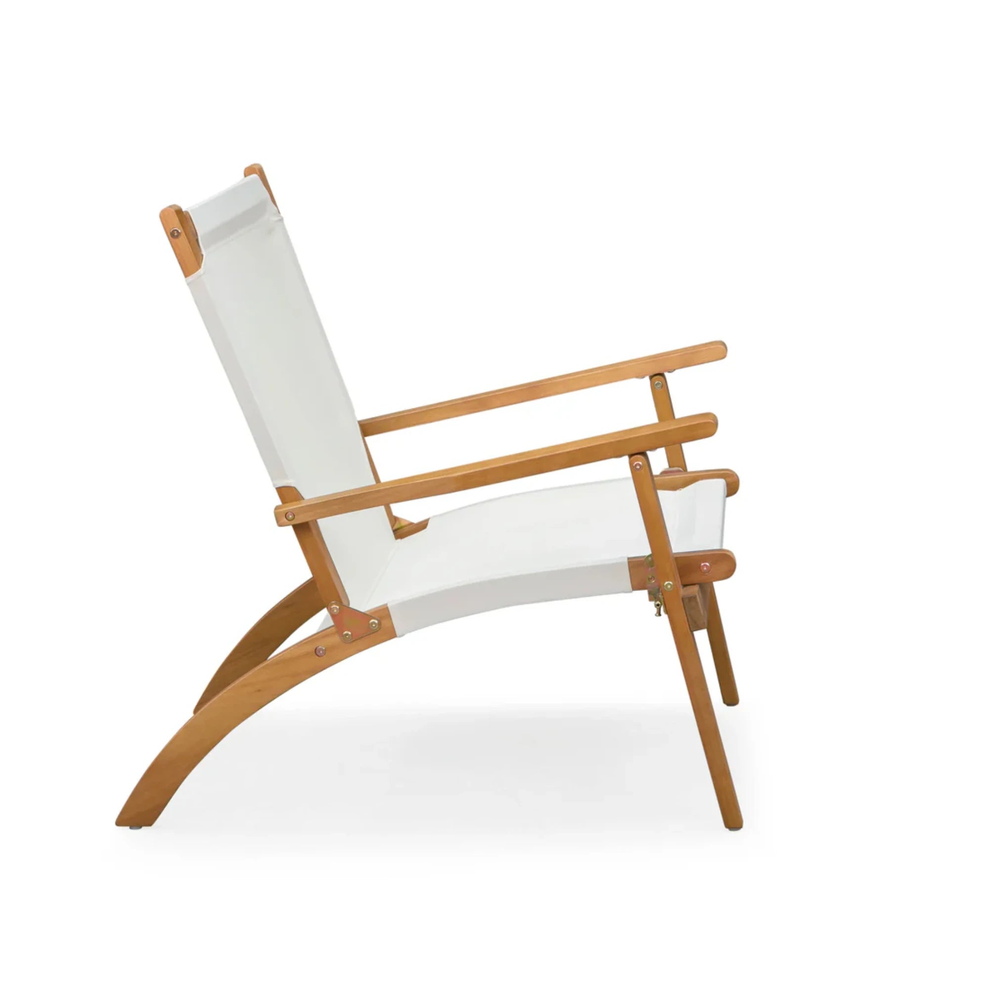 Well Traveled Living Walker Outdoor Wooden Folding Lounge Chair | Novaselectes