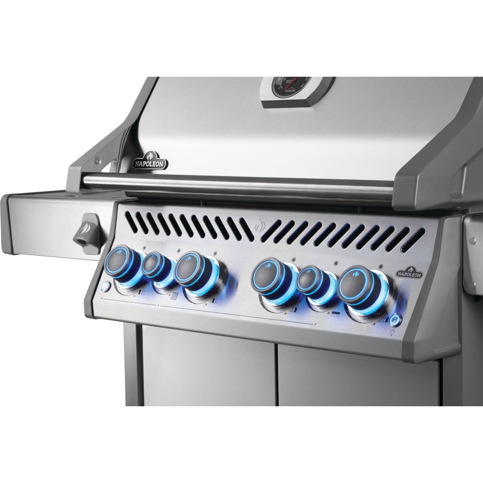 Napoleon Rogue PRO-S 525 RSIB Freestanding Gas Grill w/ Infrared Side and Rear Burner | Novaselectes