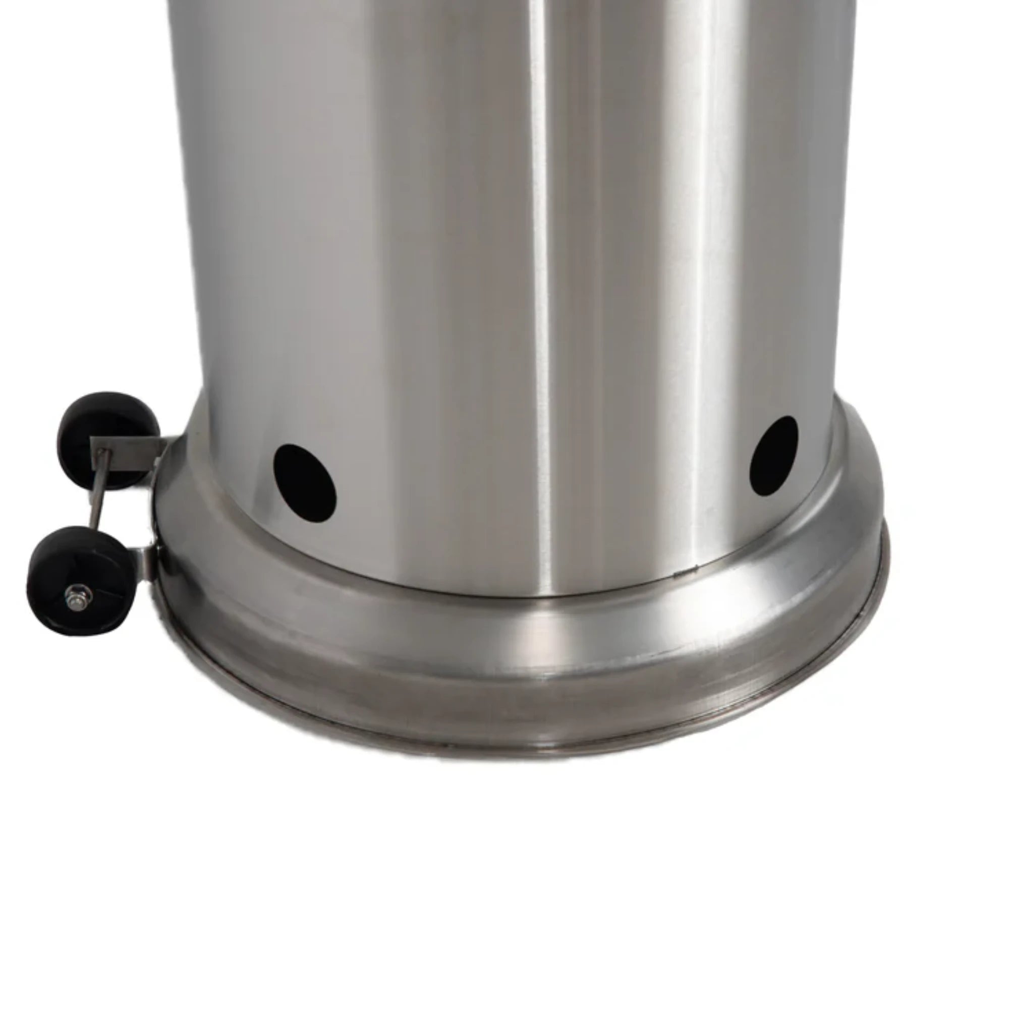 Well Traveled Living Stainless Steel Patio Heater w/ Table | Novaselectes