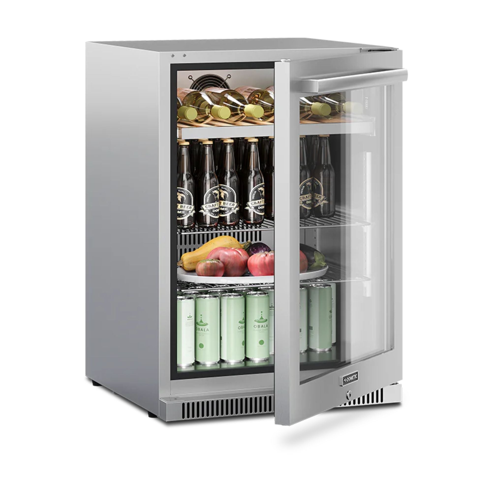 Dometic EA24B 24" E-Series Beverage Center, Lock, Reversible Hinge | Novaselectes