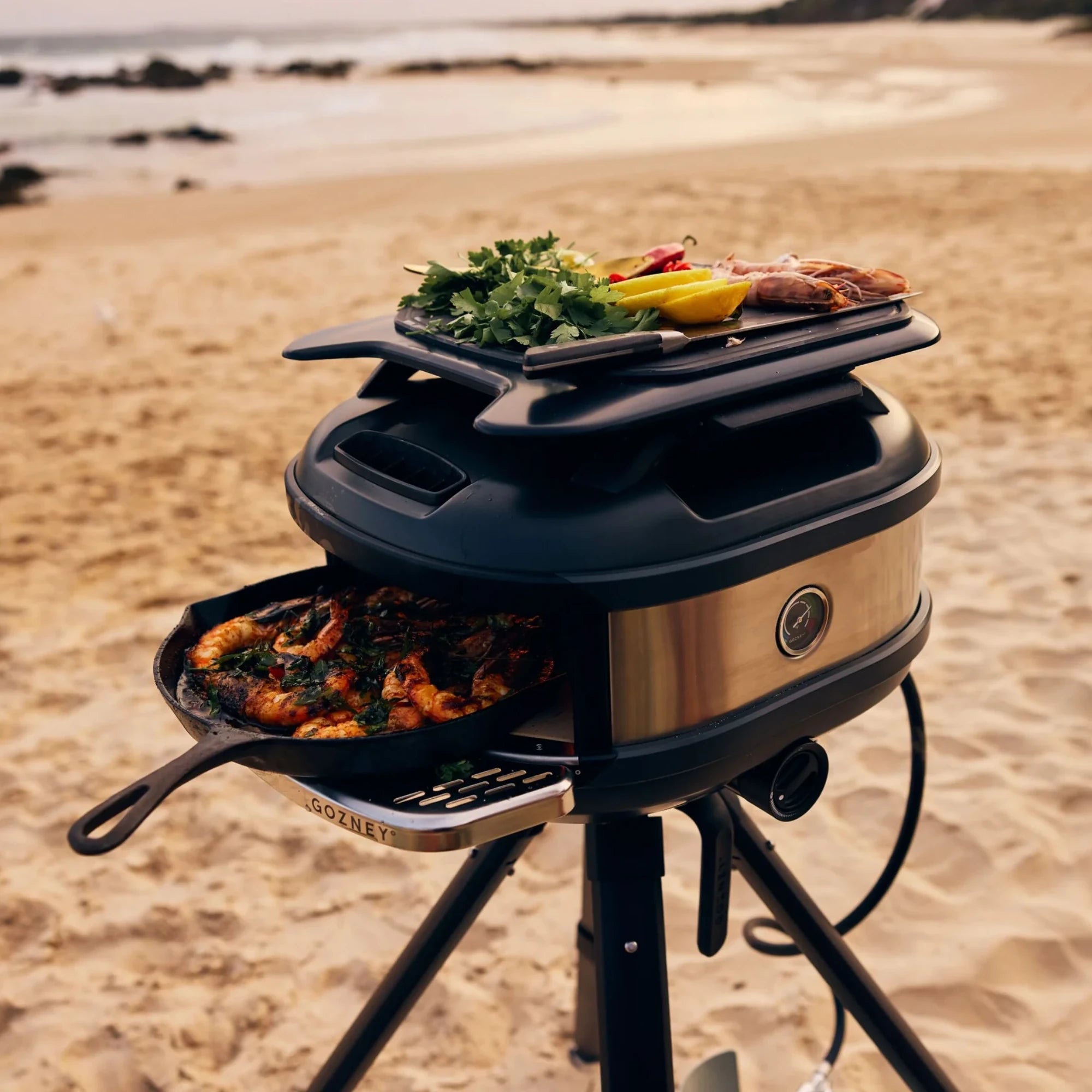 Gozney Tread Off-Black Portable Propane Gas Pizza Oven Complete Bundle | Novaselectes