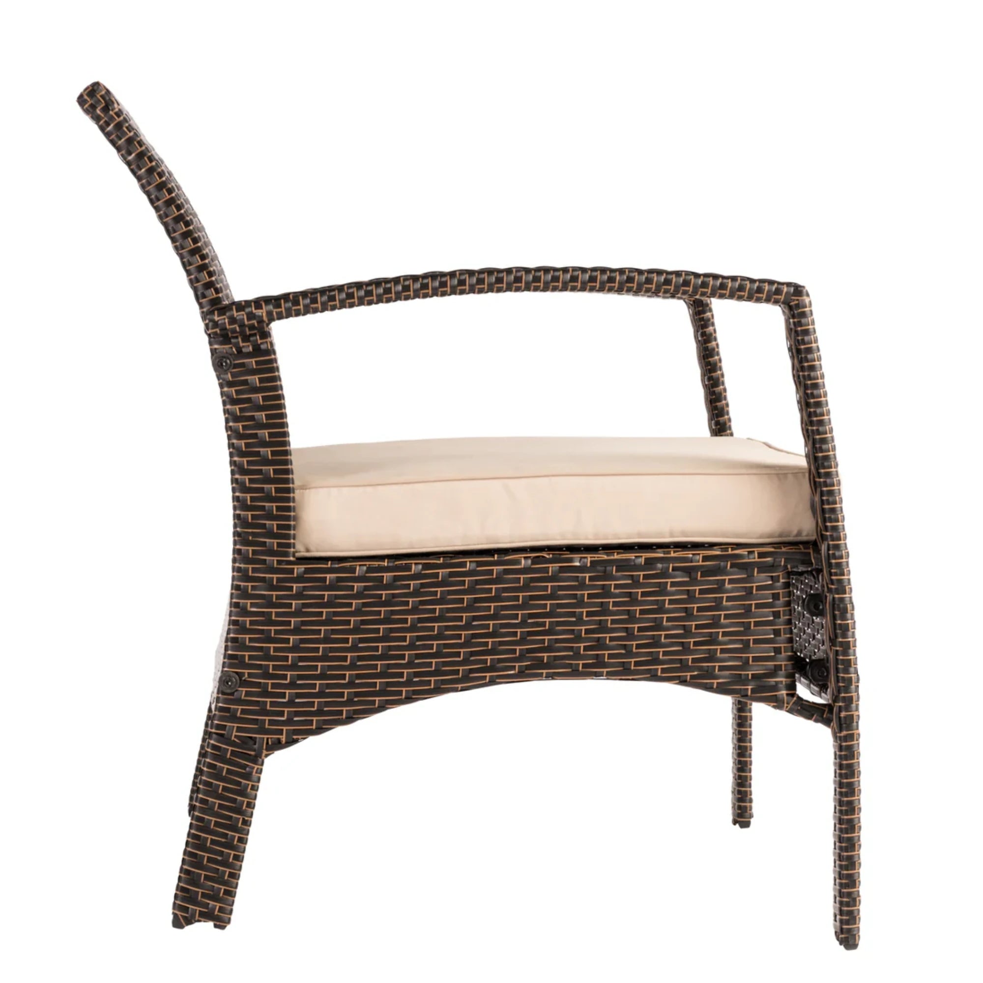 Well Traveled Living Bondi Wicker Outdoor Armchair | Novaselectes
