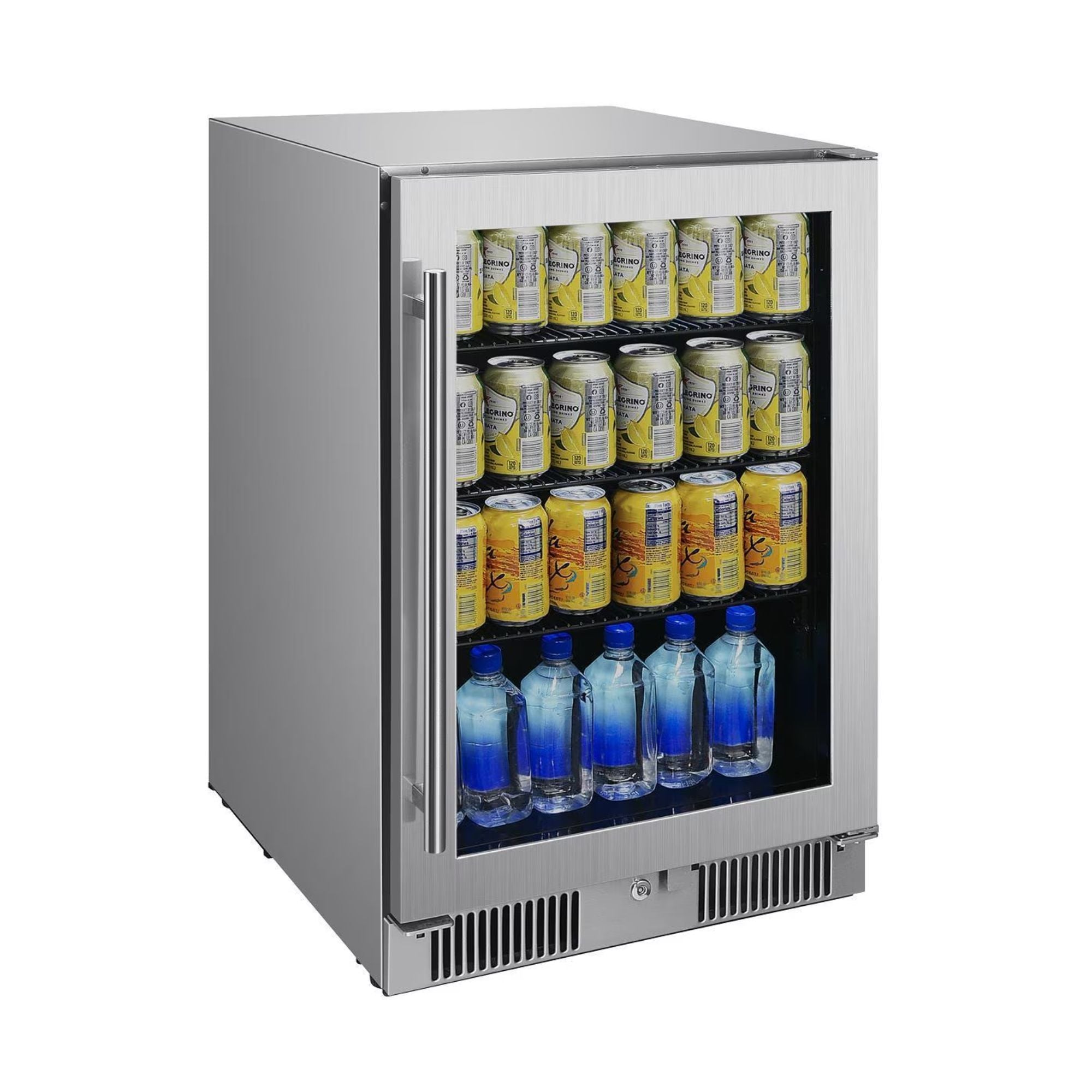 Blaze 20-Inch 4.5 Cu. Ft. Outdoor Rated Beverage Cooler w/ Lock | Novaselectes