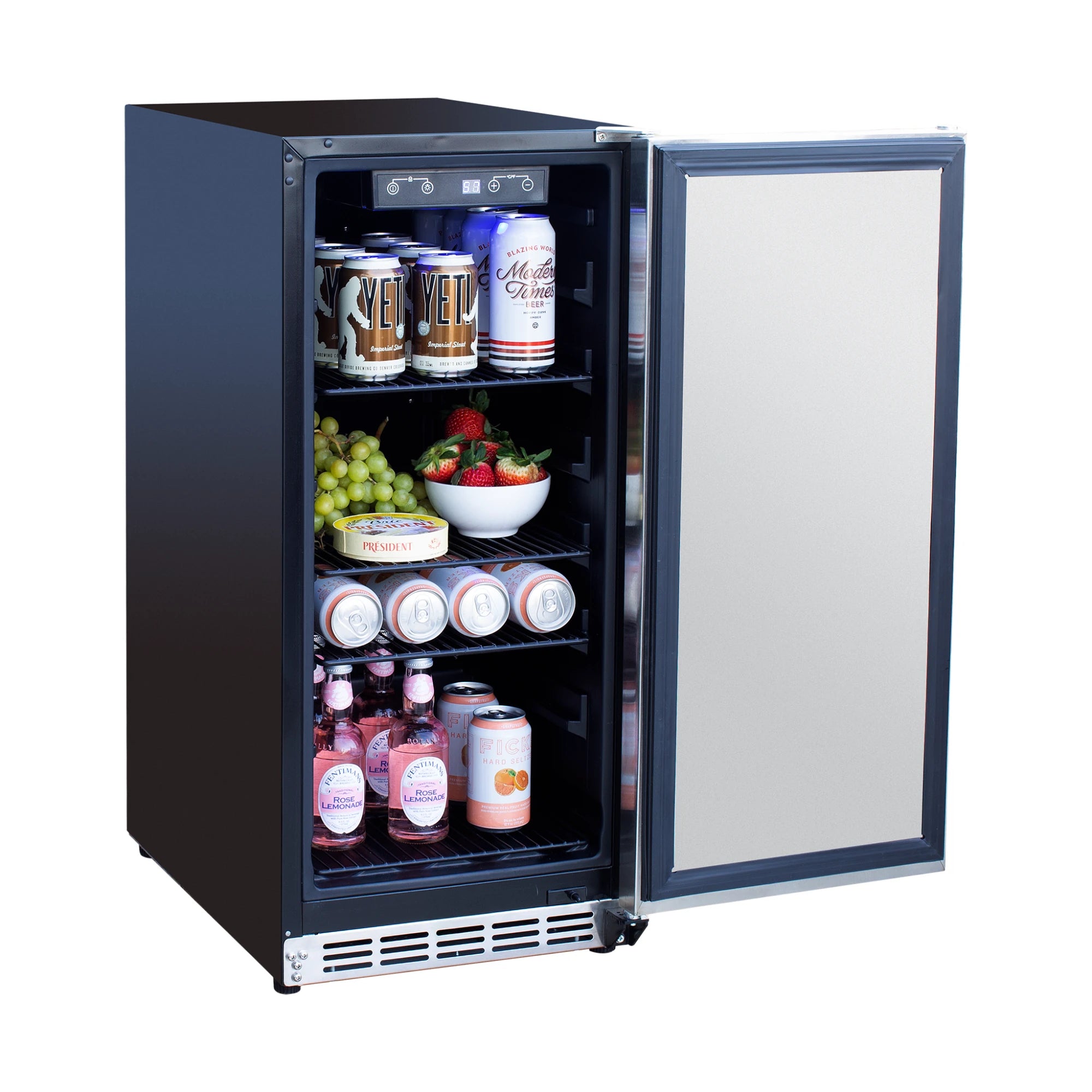 Summerset 15-Inch 3.2 Cu Outdoor Rated Refrigerator | Novaselectes
