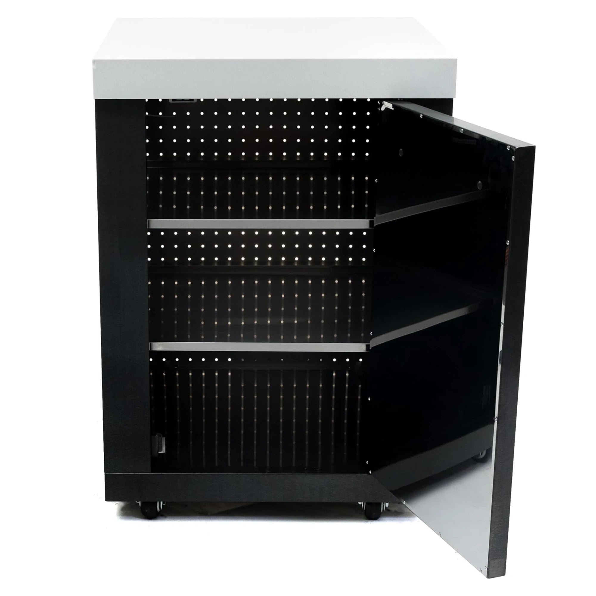 Mont Alpi Black Extension Cabinet for MAI850 & MAI400 Outdoor Kitchens | Novaselectes