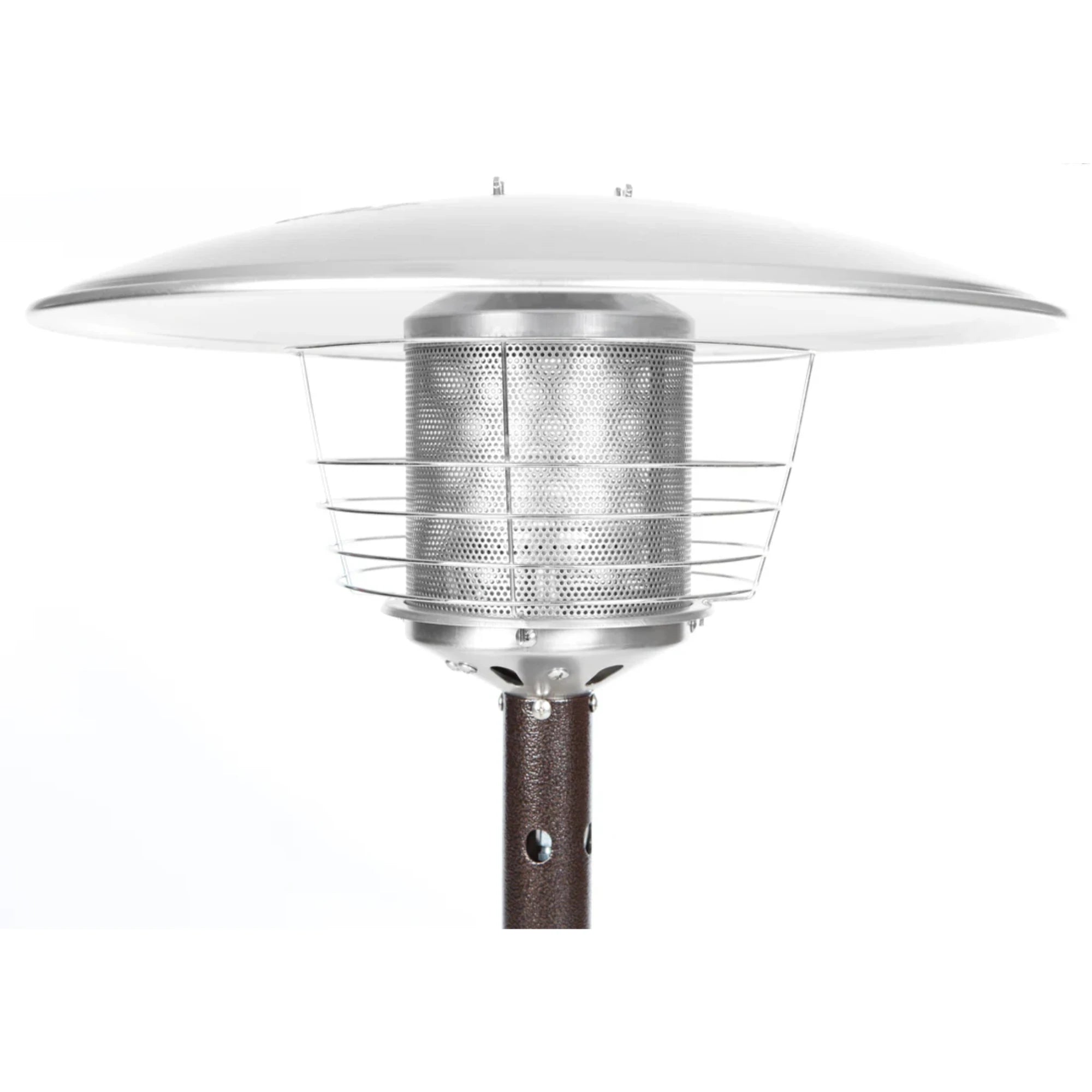 Well Traveled Living Hammered Bronze Finish Table Top Propane Patio Heater | Novaselectes