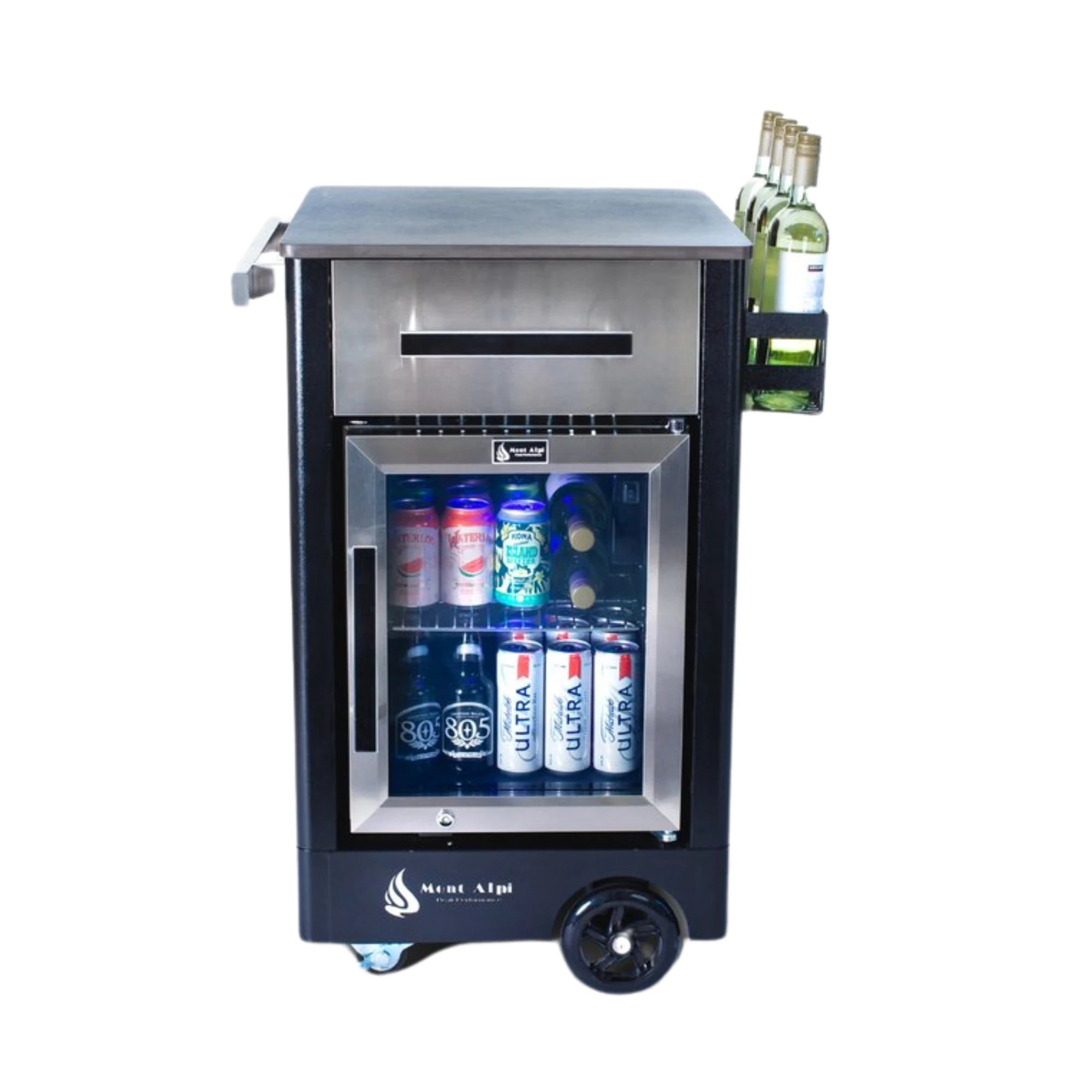 Mont Alpi Medium Prep Cart & Fridge | Novaselectes