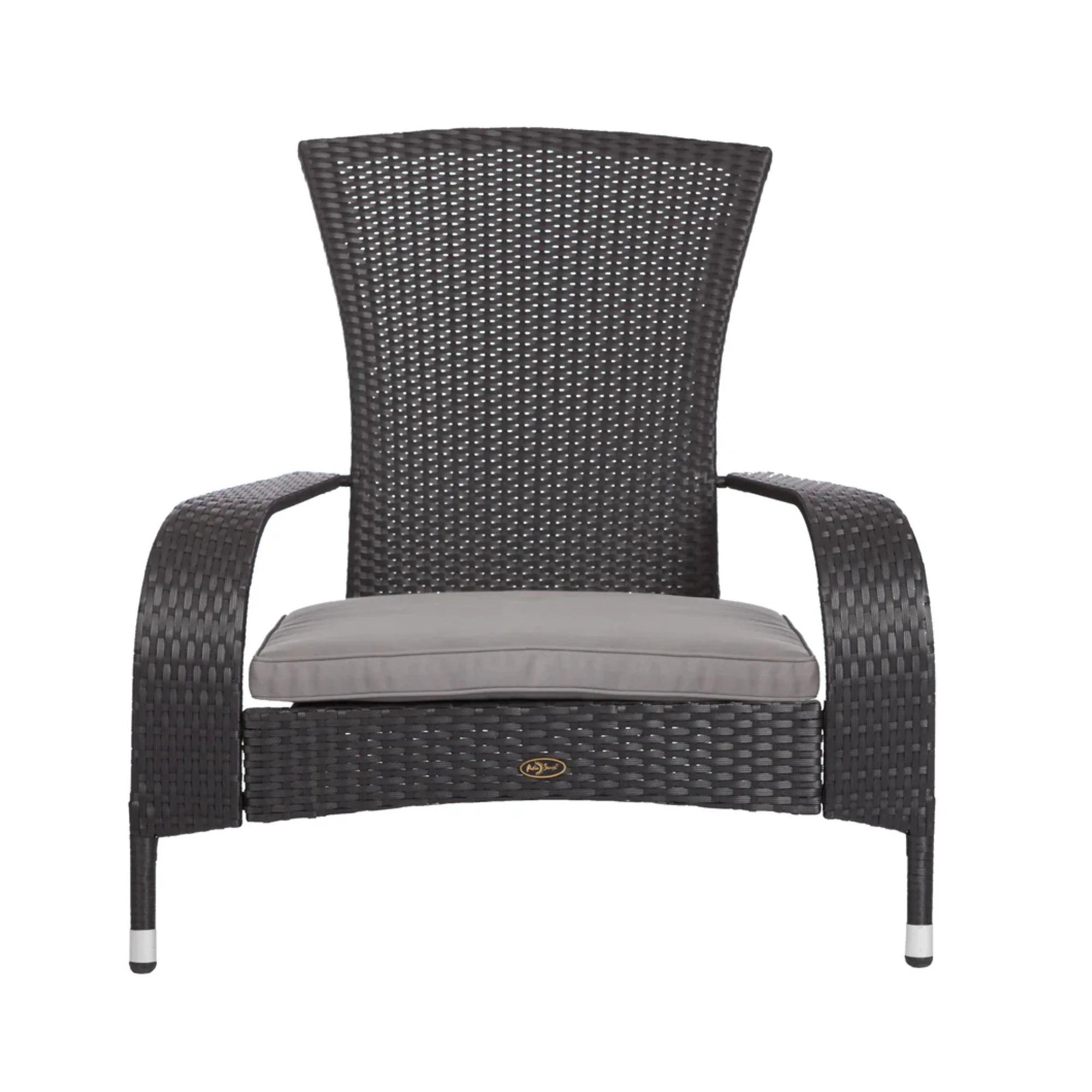 Well Traveled Living Black Coconino Wicker Chair | Novaselectes