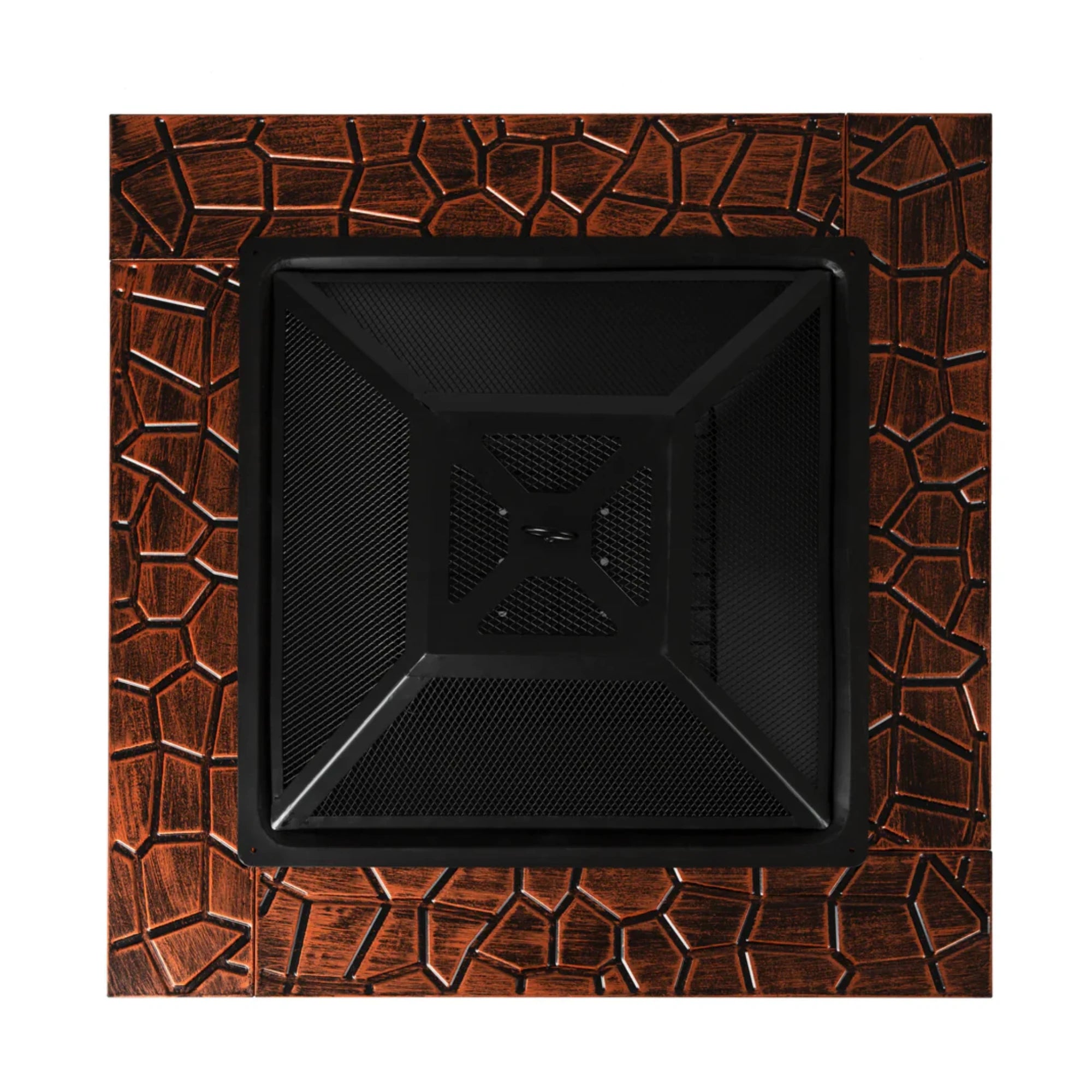 Well Traveled Living Foxdale Square Wood-Burning Fire Pit | Novaselectes