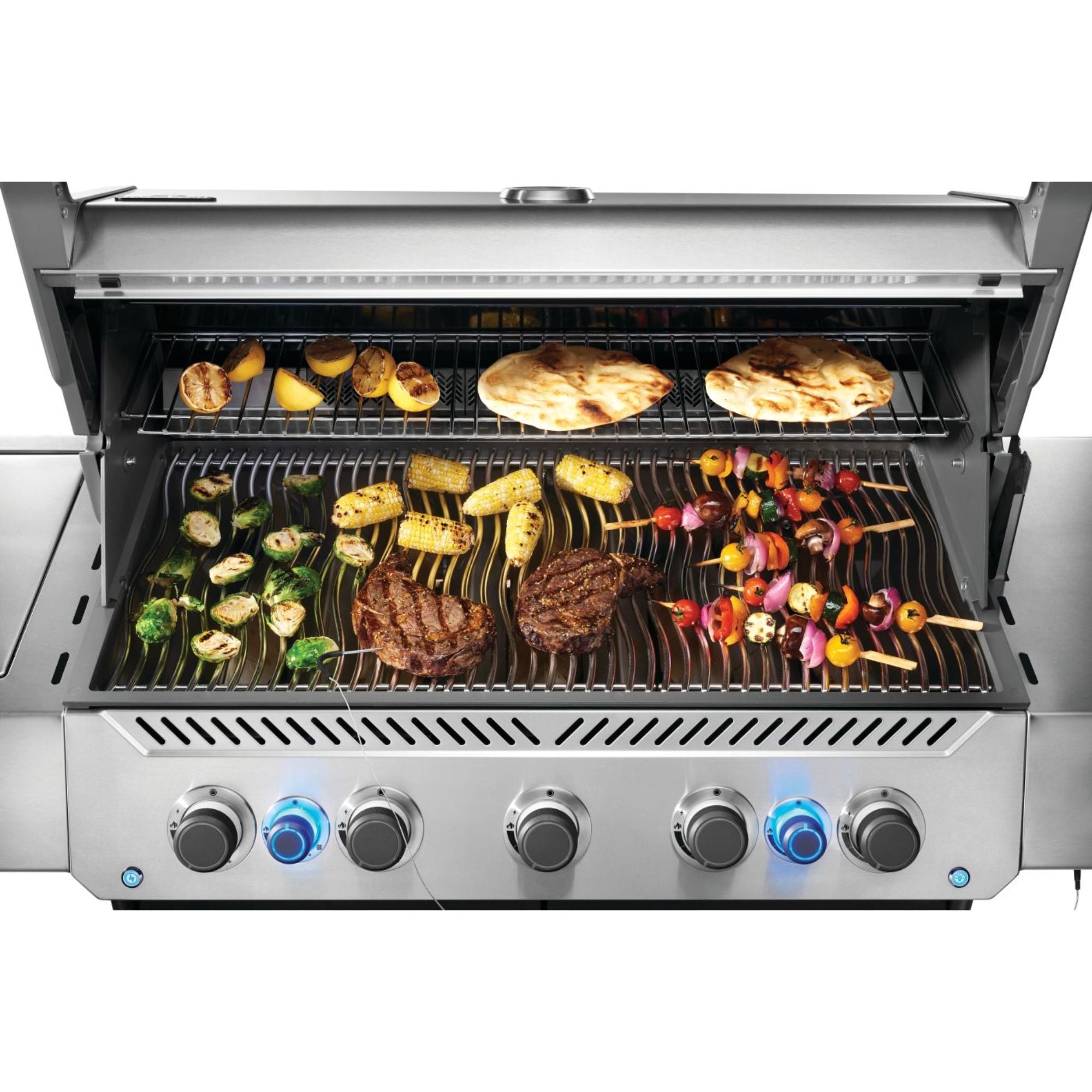 Napoleon New Prestige® 665 RSIB Freestanding Gas Grill w/ Infrared Side and Rear Burner | Novaselectes